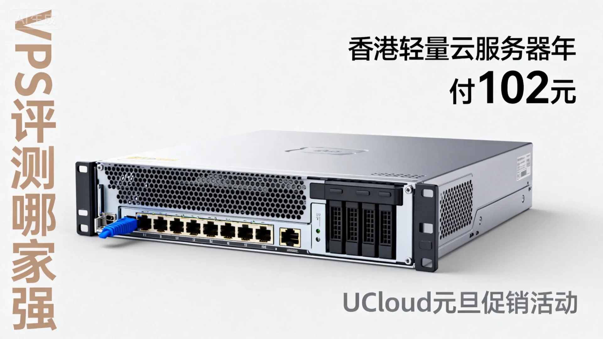 UCloud 元旦促销活动 香港轻量云服务器 年付102元 - VPS评测 - 国外VPS,国外VPS商家,评测及优惠 UCloud 元旦促销活动 香港轻量云服务器 年付102元 - VPS评测 - 国外VPS,国外VPS商家,评测及优惠
