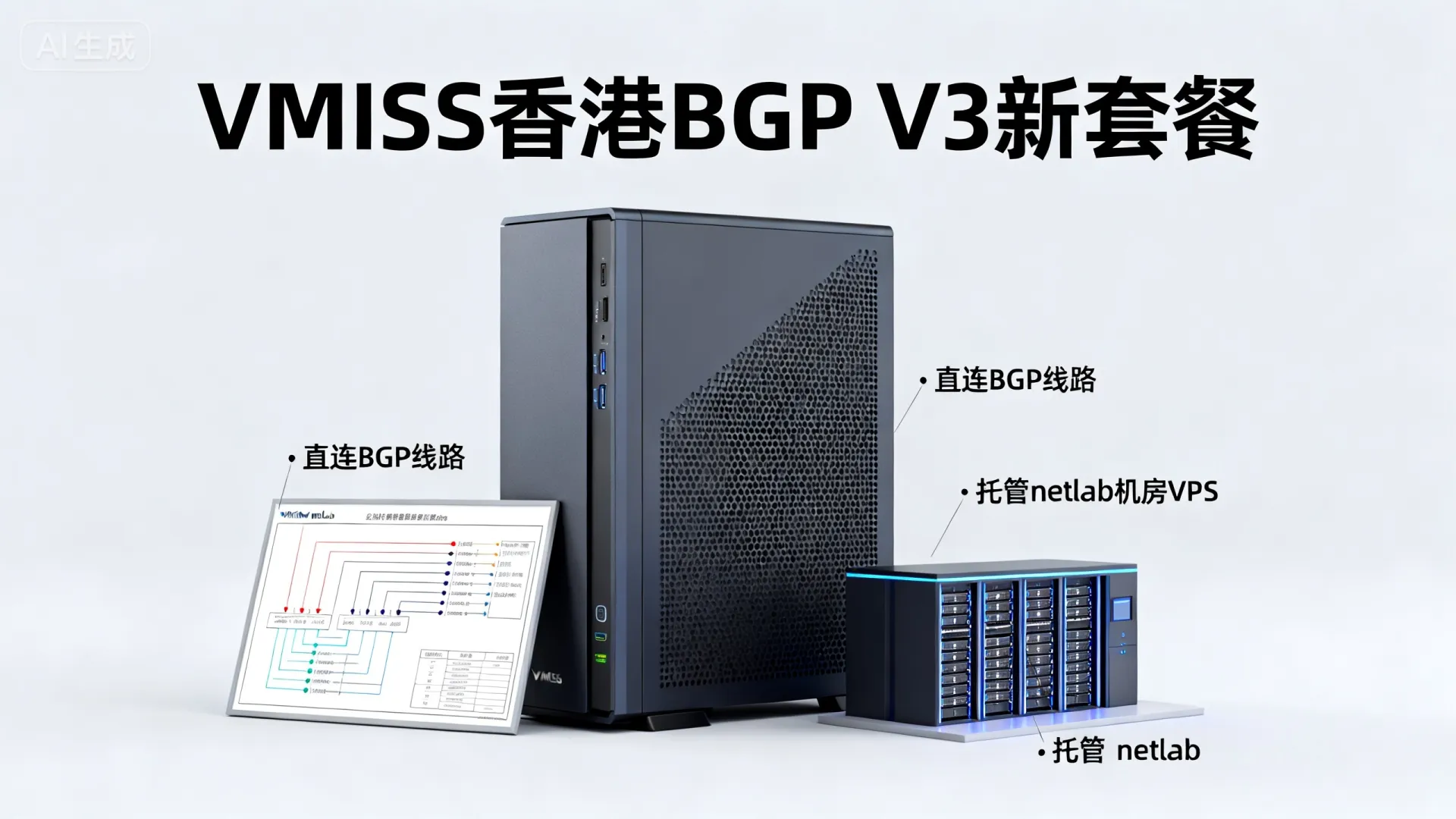 VMISS 香港BGP V3新套餐测评,直连BGP线路/托管在香港netlab机房 - VPS评测 - 国外VPS,国外VPS商家,评测及优惠 VMISS 香港BGP V3新套餐测评,直连BGP线路/托管在香港netlab机房 - VPS评测 - 国外VPS,国外VPS商家,评测及优惠