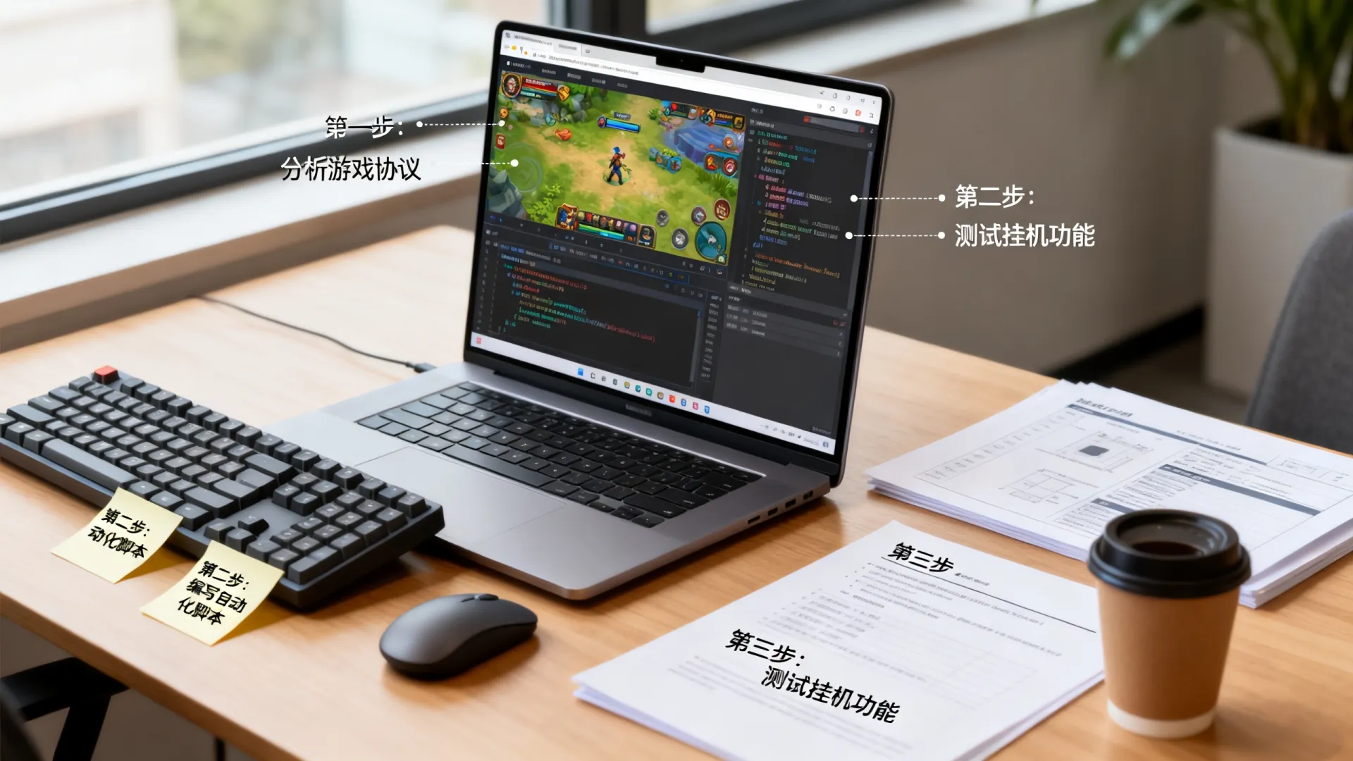 网页游戏自动挂机如何实现?辅助工具开发教程详解 网页游戏自动挂机如何实现