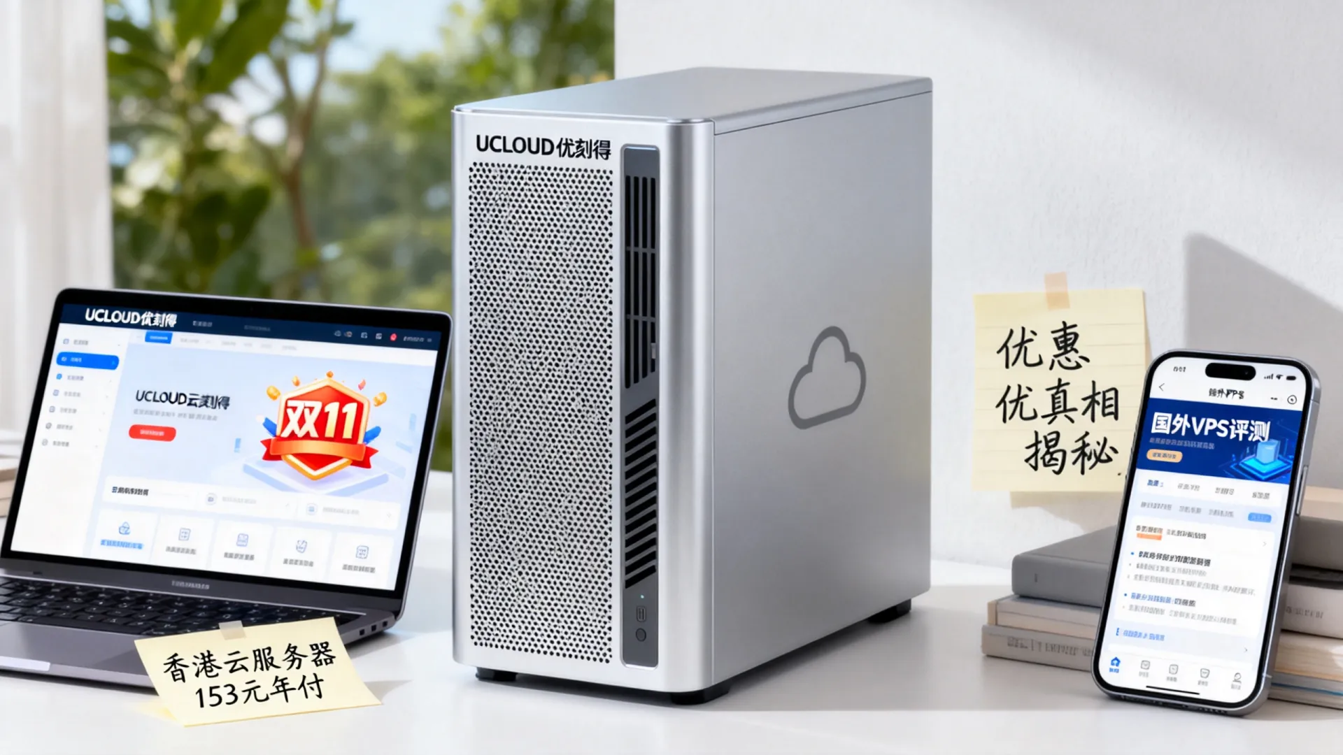2026 UCLOUD优刻得双11活动 - 年付香港云服务器153元 - VPS评测 - 国外VPS，国外VPS商家，评测及优惠