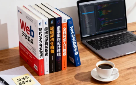 2026年web开发书籍推荐，各领域最佳书单有哪些？ | 高流量搜索词，编程学习资源