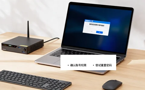 服务器链接提示密码错误怎么办？远程连接失败解决方法大全