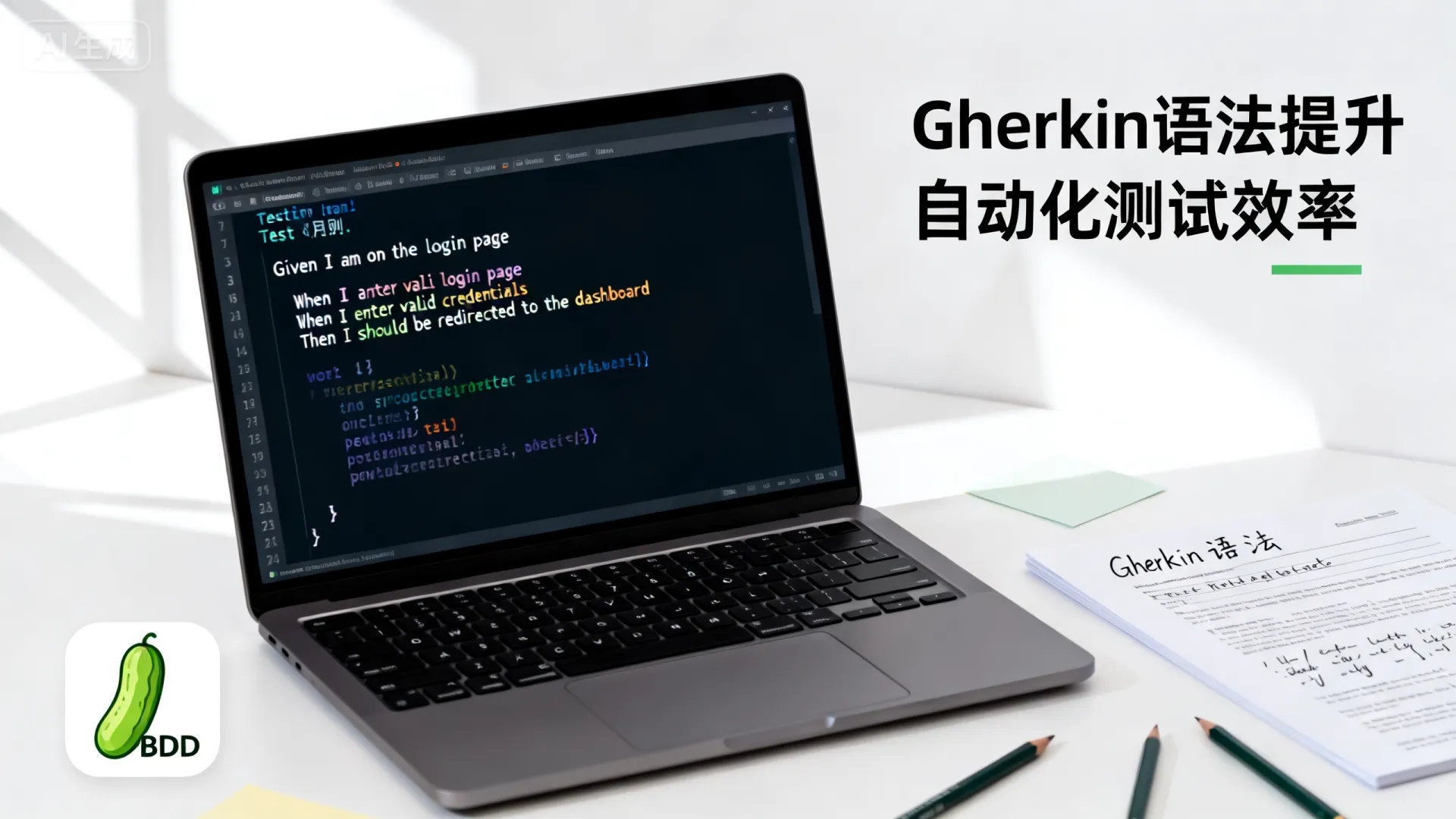黄瓜BDD测试工具测评,如何用Gherkin语法提升自动化测试效率? 如何用Gherkin语法提升自动化测试效率