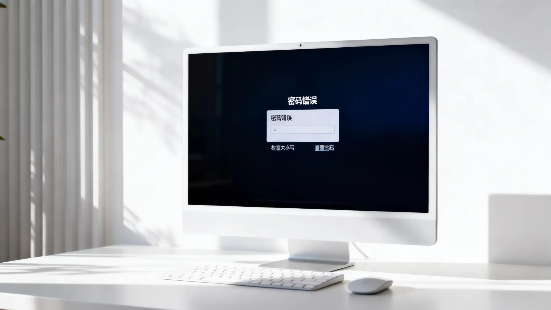 服务器显示密码错误吗 服务器显示密码错误吗
