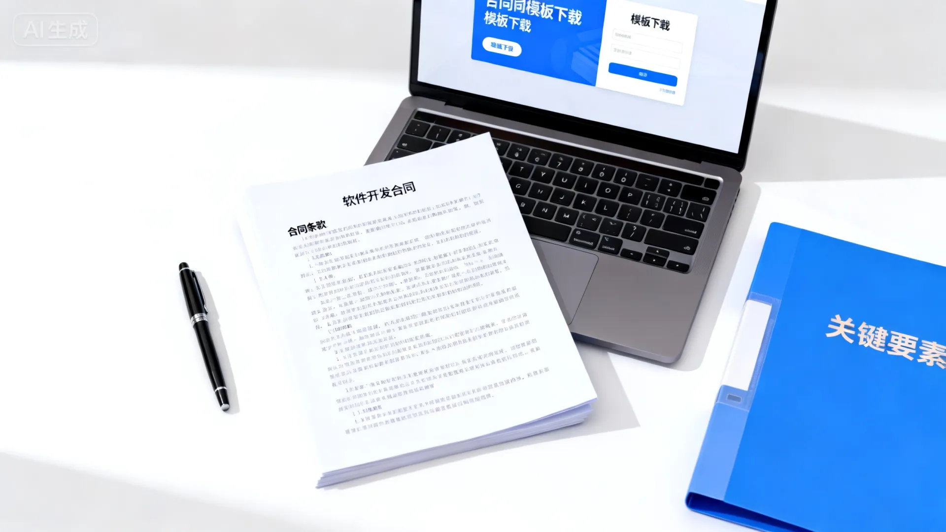 软件开发的合同模板下载 软件开发的合同模板下载