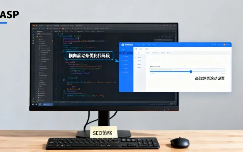 ASP中横向滚动条如何添加优化？ | 高效网页滚动设置技巧与SEO策略