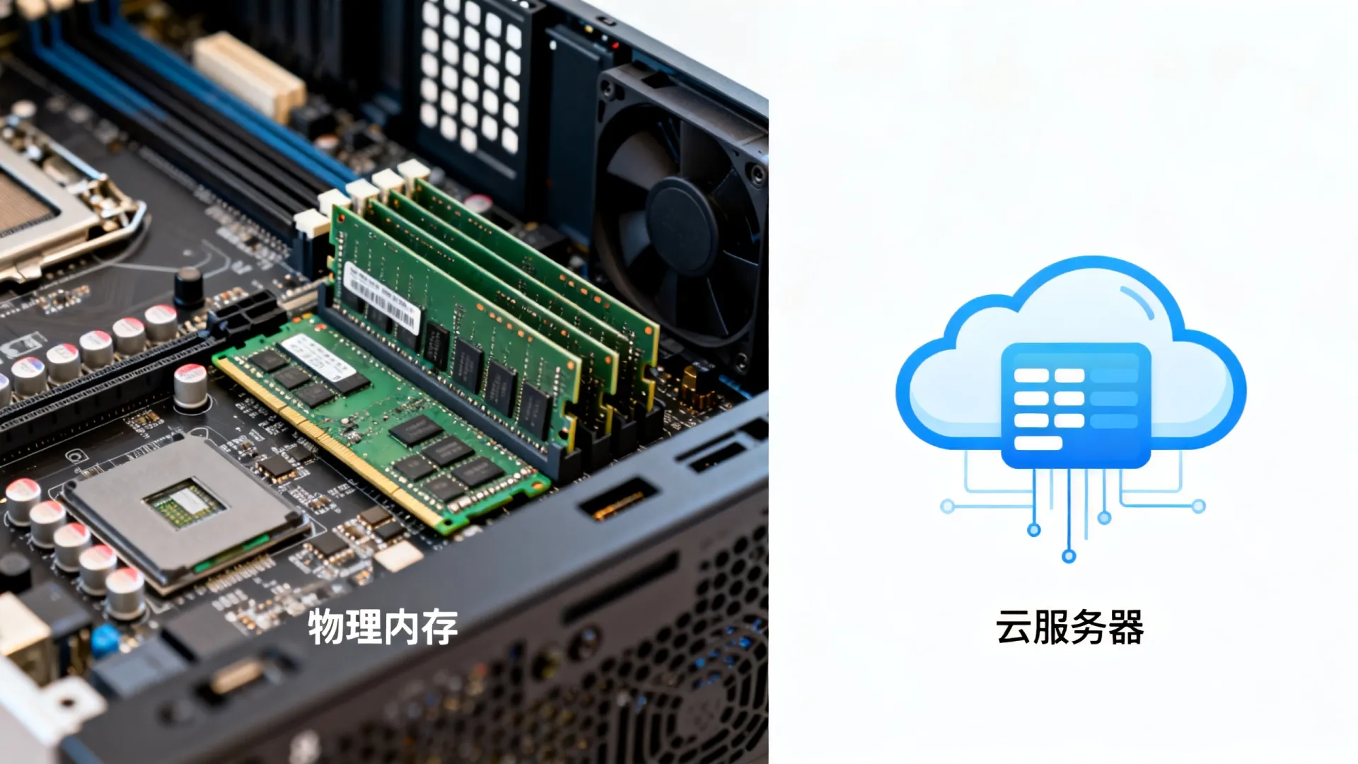 服务器有物理内存吗,云服务器有物理内存吗? 云服务器有物理内存吗