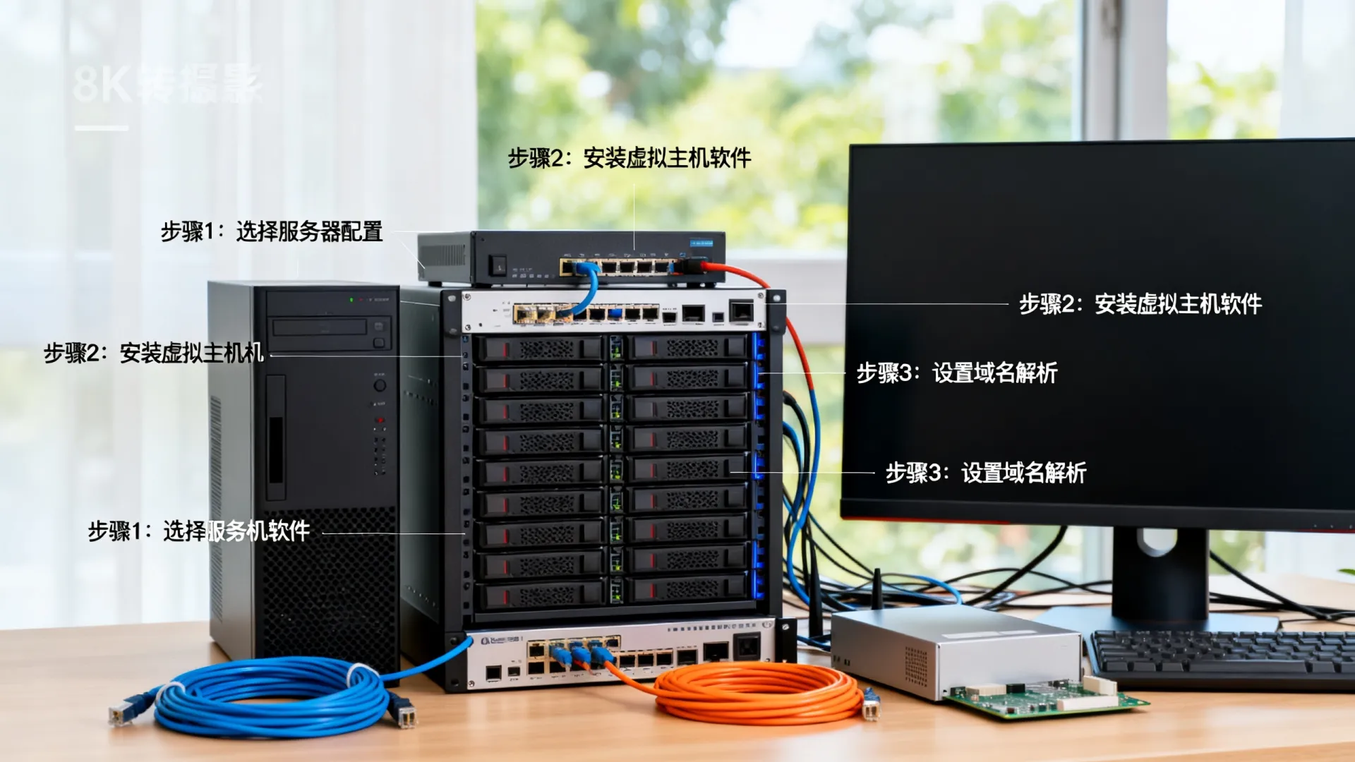 如何用服务器搭建虚拟主机?详细教程分享 如何用服务器搭建虚拟主机