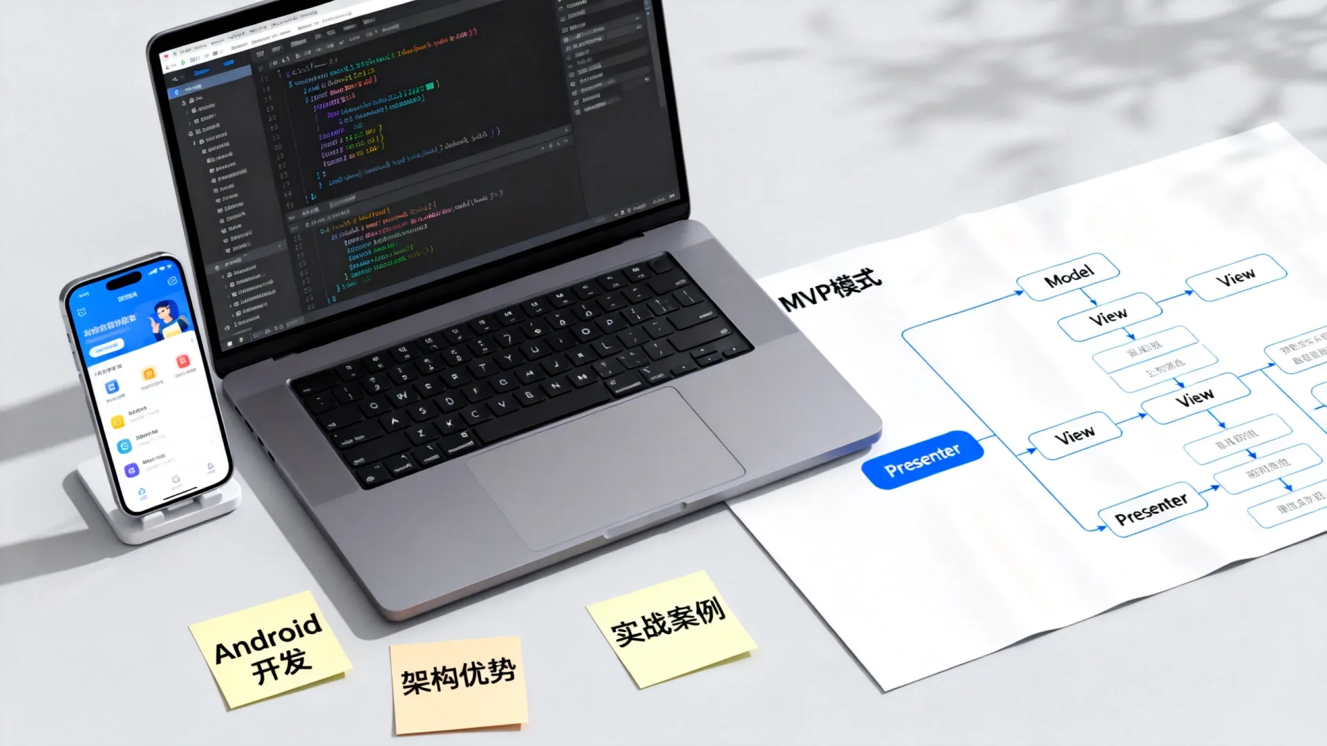 为什么Android开发推荐MVP模式?详解架构优势与实战案例 为什么Android开发推荐MVP模式