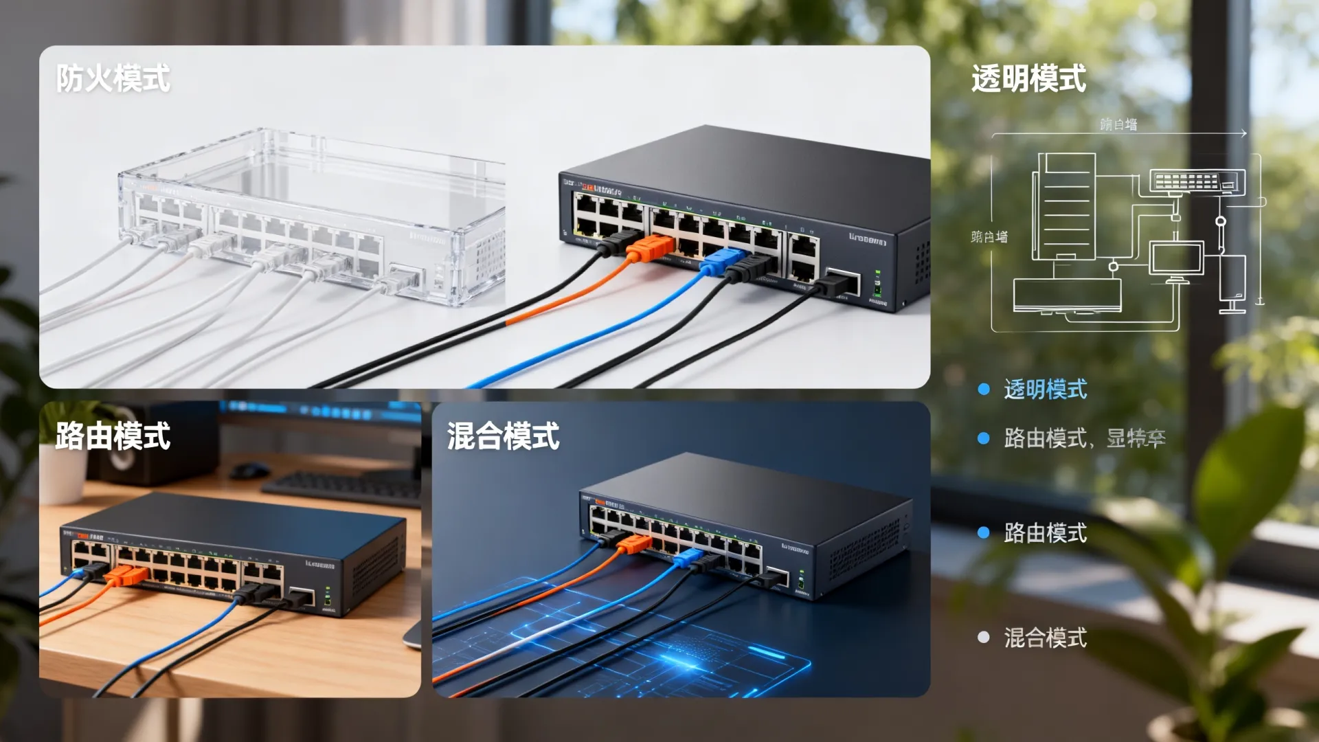 防火墙三种工作模式应用场景 防火墙三种工作模式应用场景