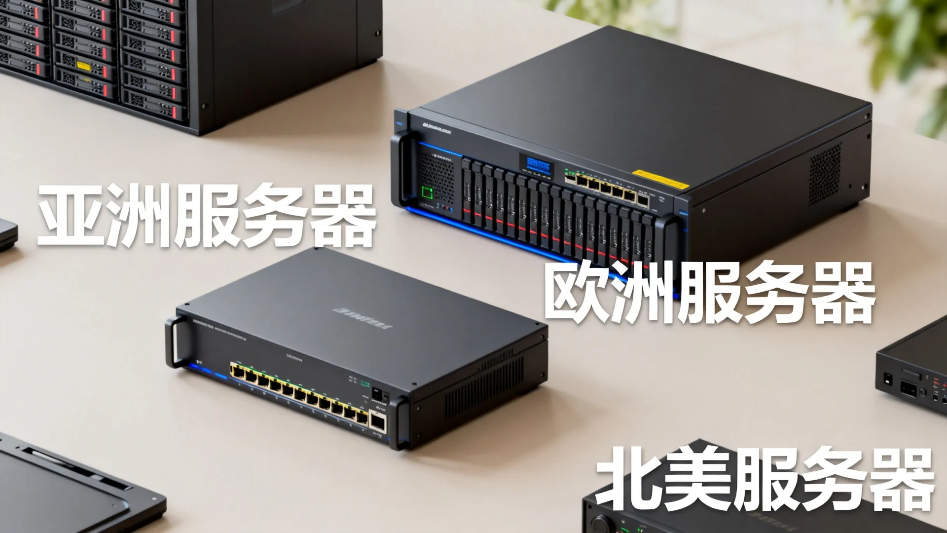 服务器地区的比较