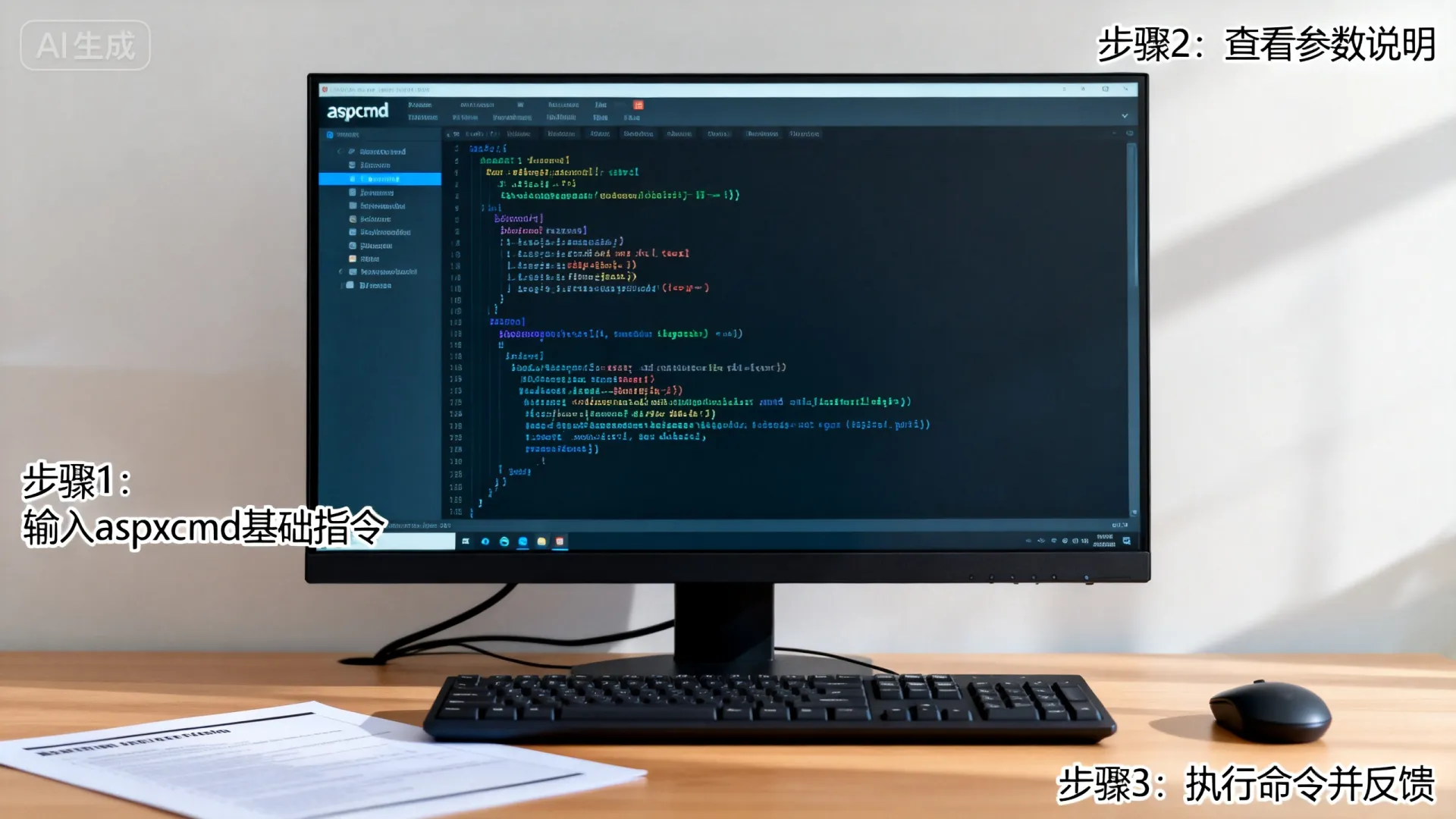 如何使用aspxcmd命令？ASPX命令操作指南