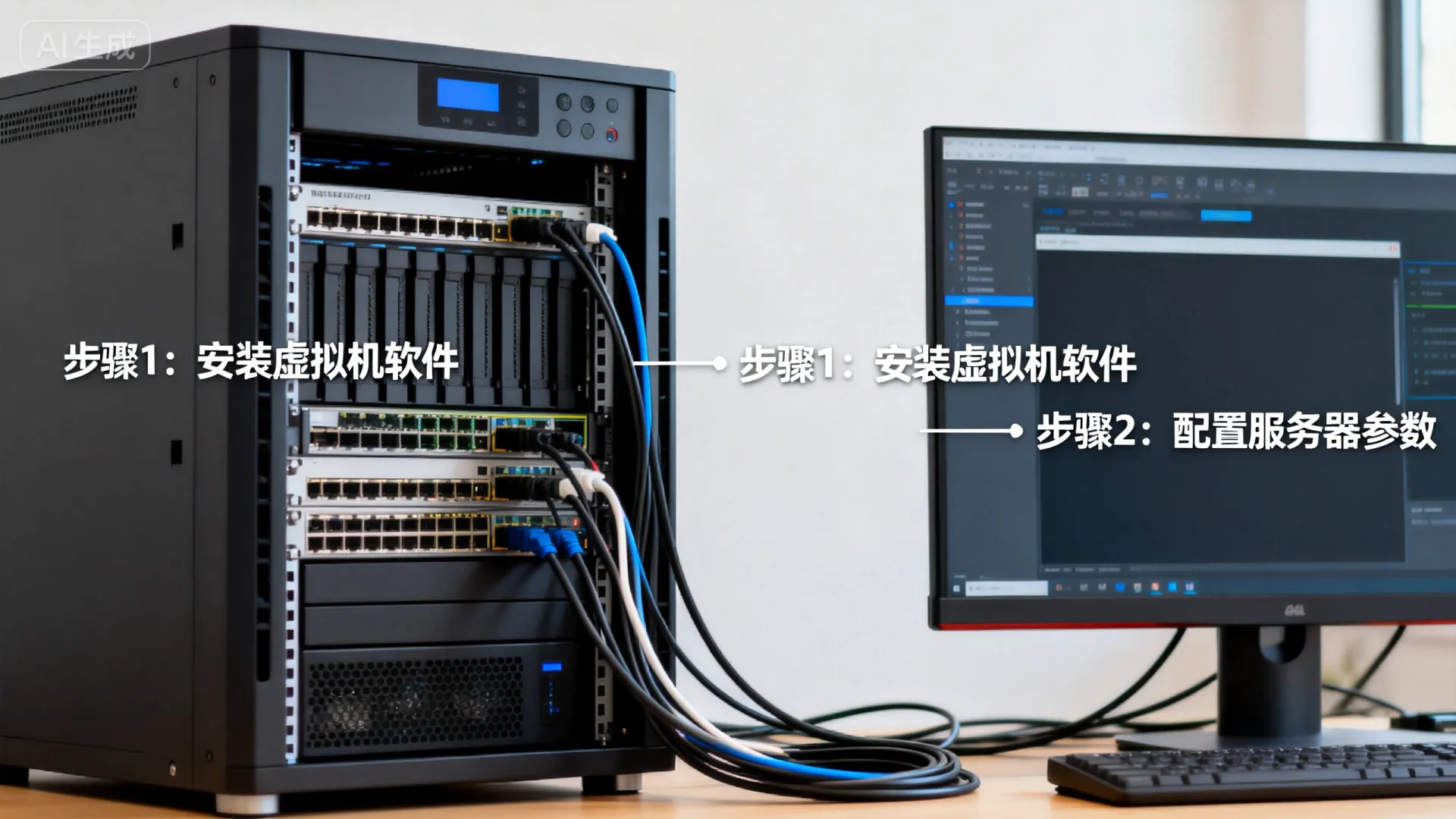 服务器怎么架设虚拟机?详细教程与步骤解析 服务器怎么架设虚拟机