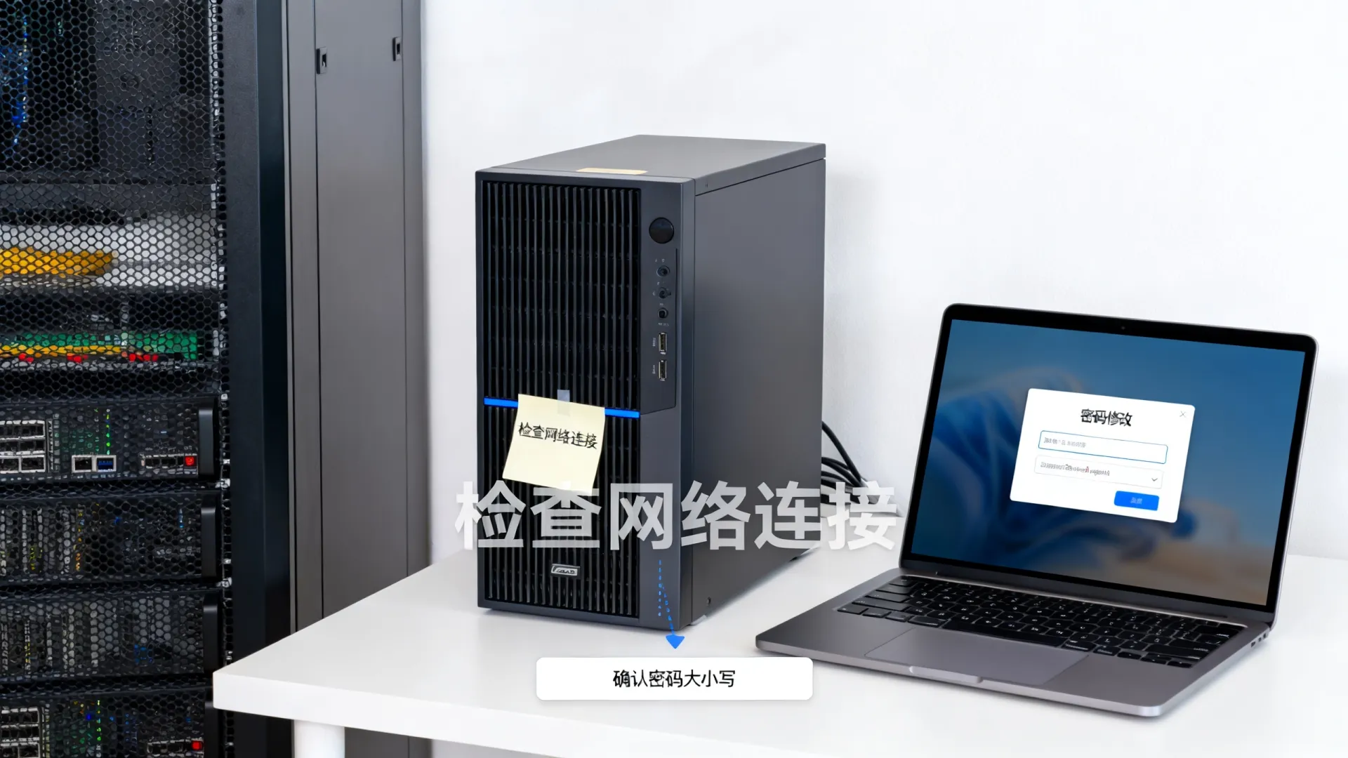 服务器更换账号密码错误 服务器更换账号密码错误