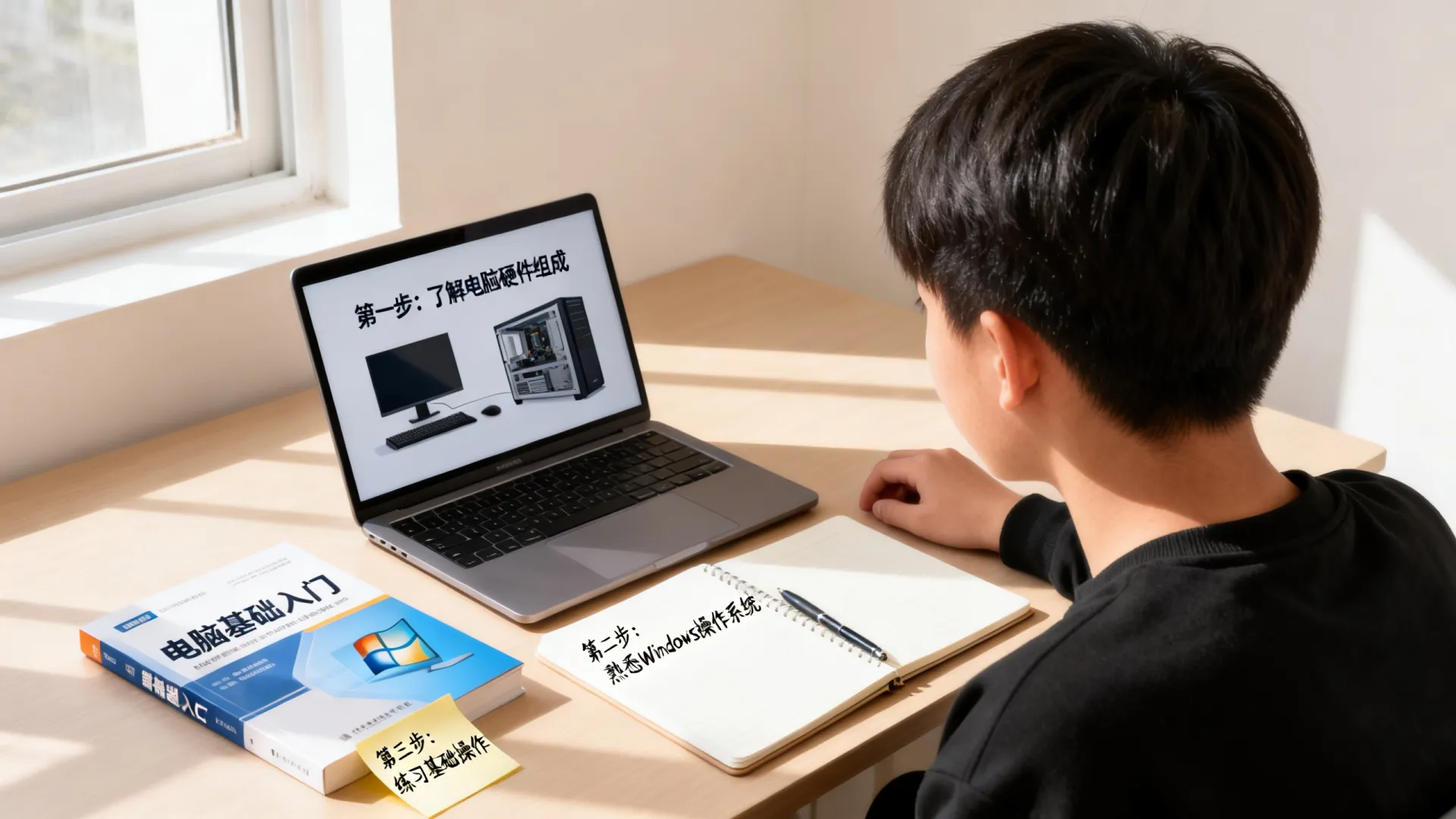 如何从零开始学电脑 如何从零开始学电脑