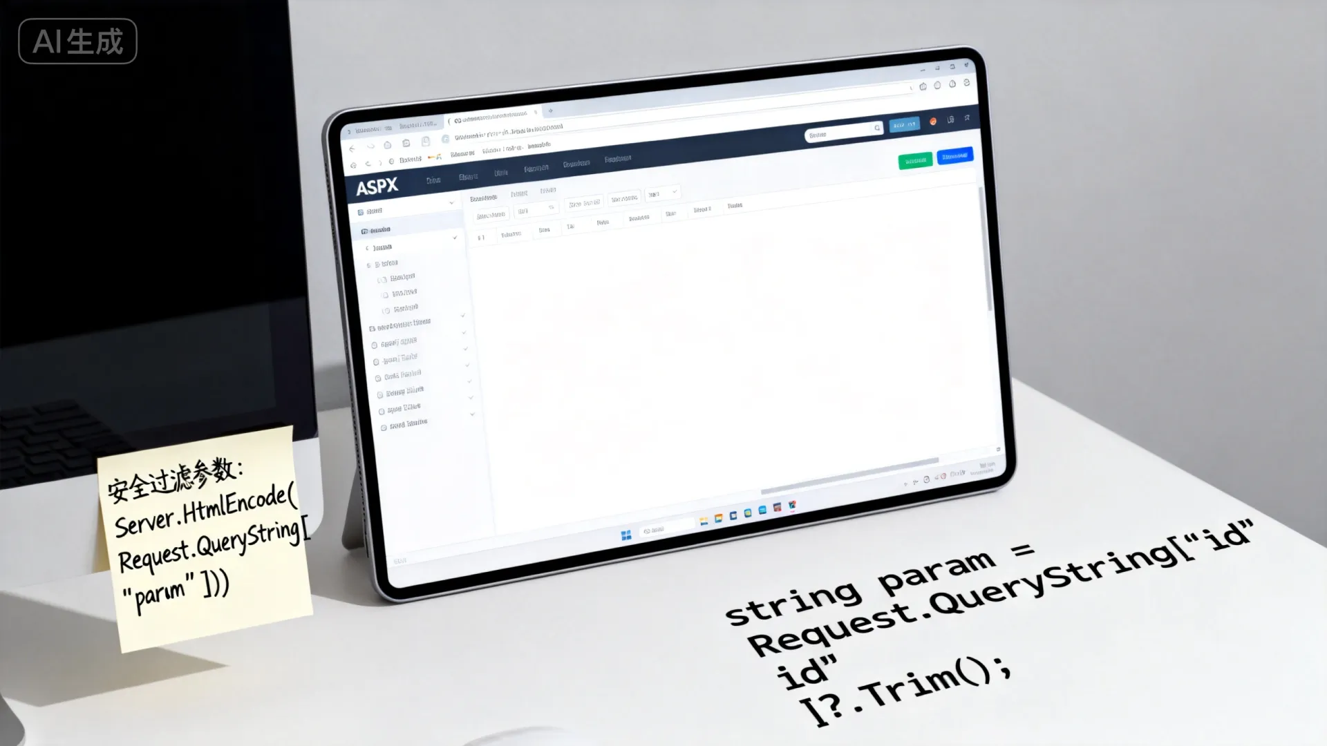 如何在ASPX网页中使用QueryString安全传递参数? 如何在ASPX网页中使用QueryString安全传递参数?