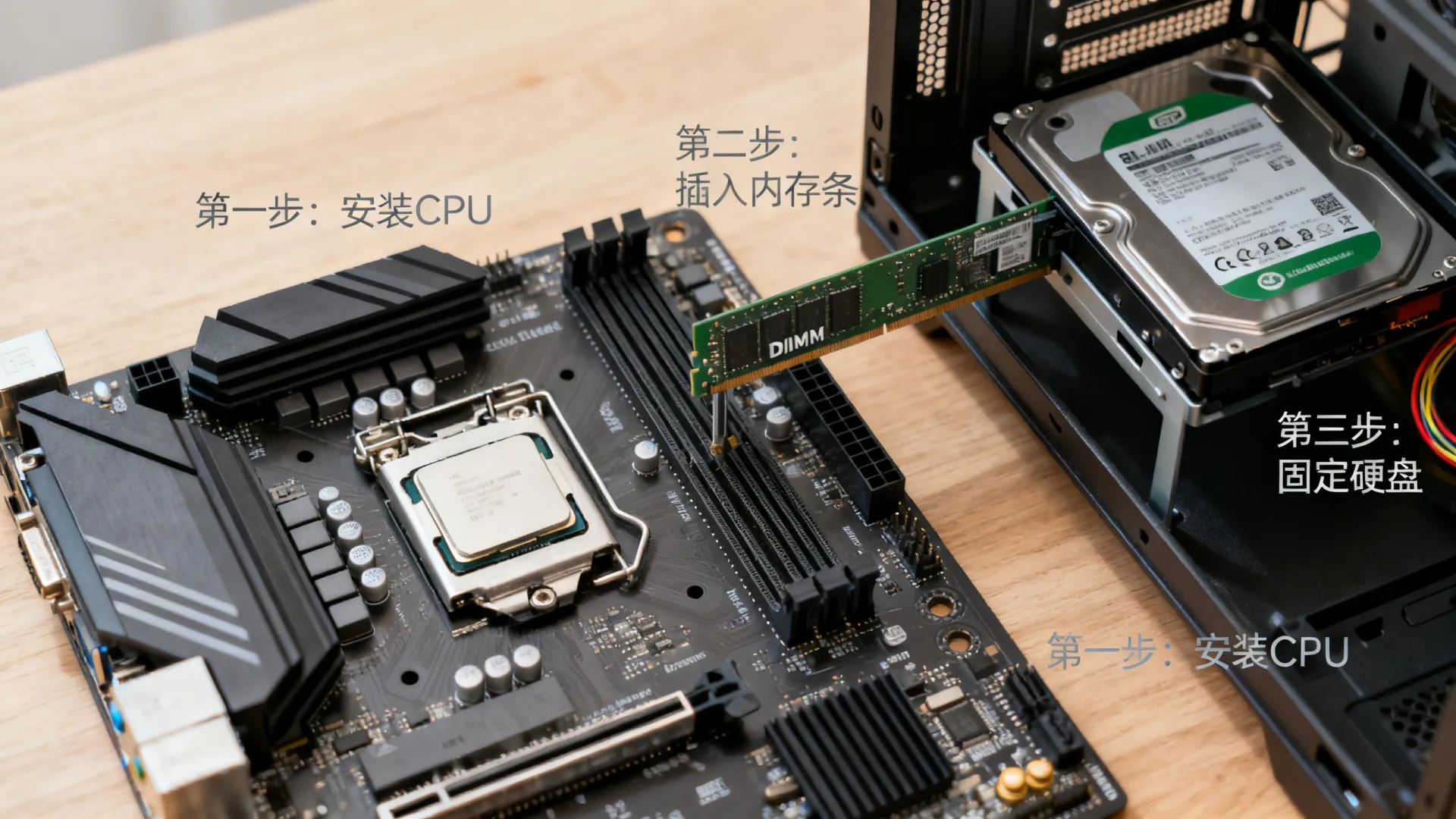 手搓电脑教程图片高清 手搓电脑教程图片高清