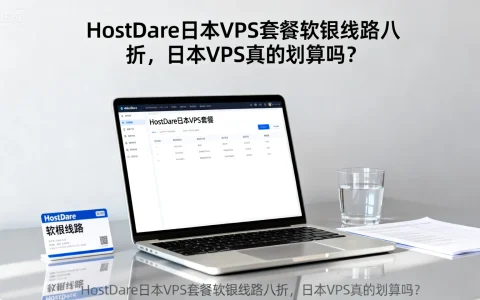 HostDare日本VPS套餐软银线路八折，日本VPS真的划算吗？