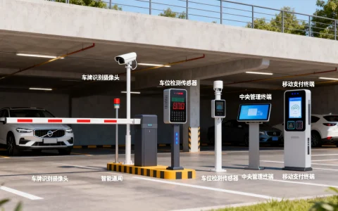 停车场系统开发需要哪些设备？智慧停车解决方案全解析