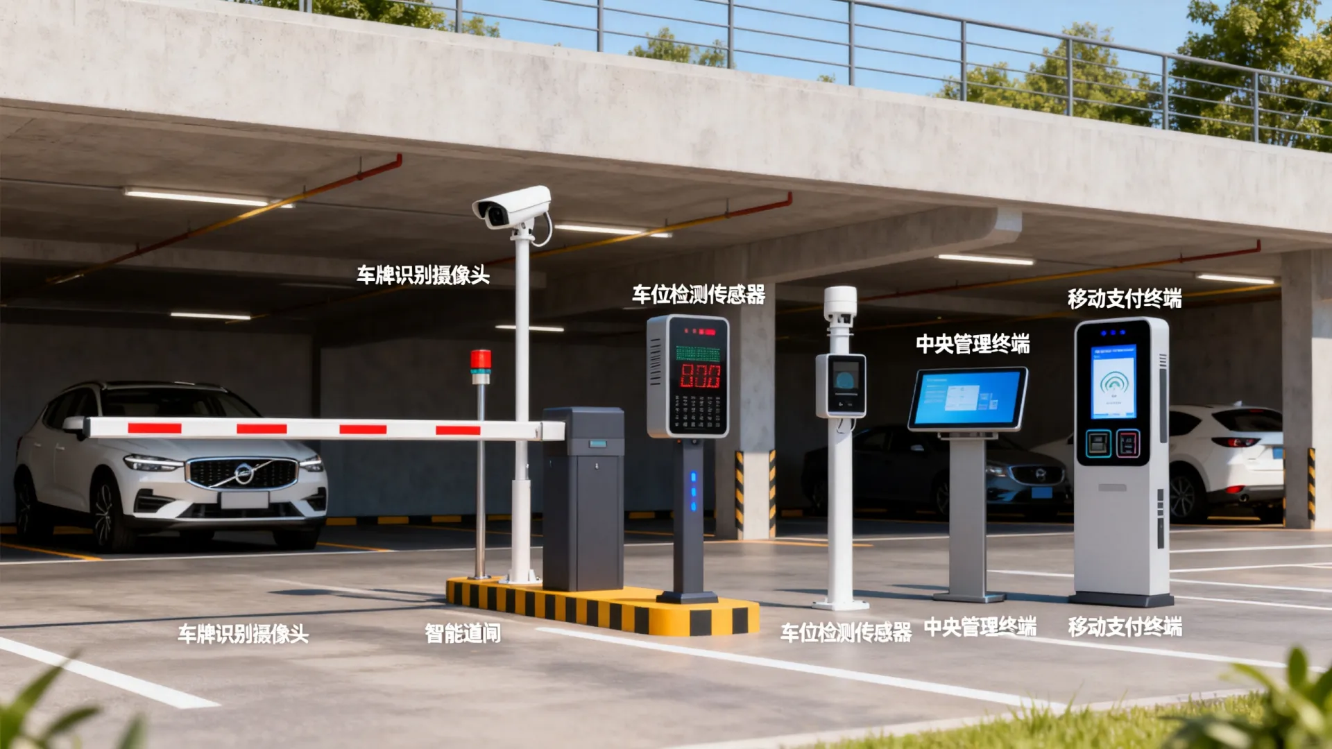停车场系统开发需要哪些设备?智慧停车解决方案全解析 停车场系统开发需要哪些设备?智慧停车解决方案全解析