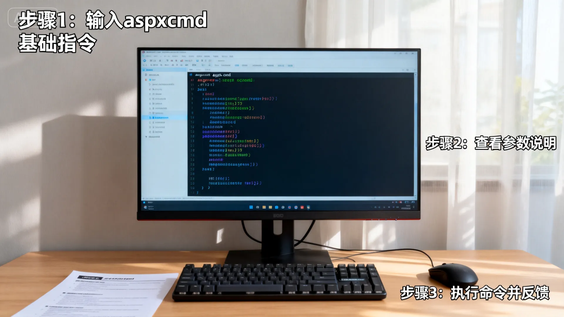如何使用aspxcmd命令？ASPX命令操作指南