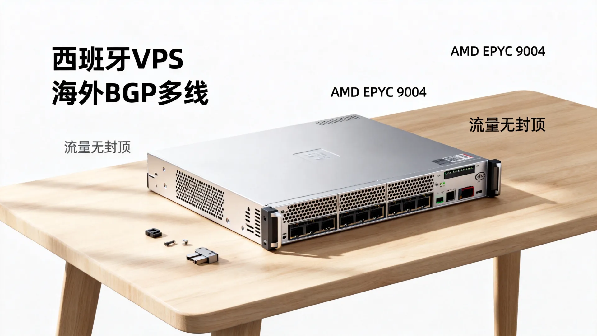 海外BGP多线 西班牙VPS - AMD EPYC 9004,流量无封顶,低至 海外BGP多线 西班牙VPS