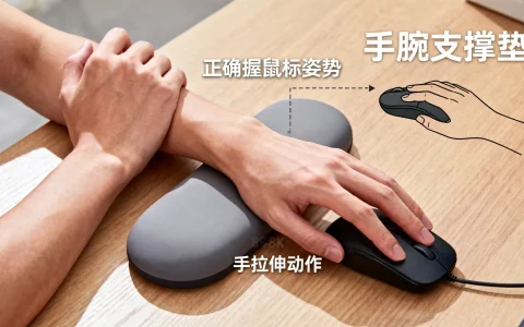 电脑硌手手腕痛怎么办，怎么缓解鼠标手症状