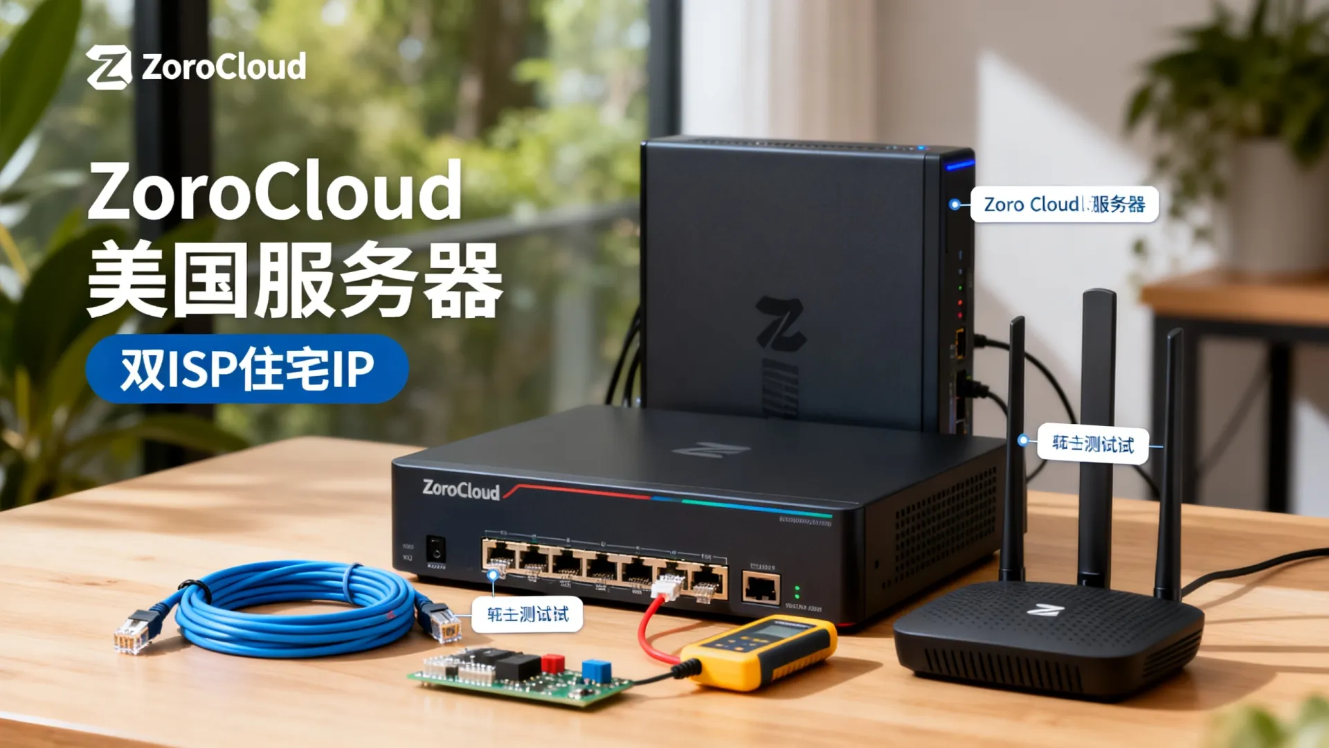 新春特惠 ZoroCloud美国9929+CMIN2服务器测评:双ISP住宅IP,IP纯净度高,上传下载带宽跑满 新春特惠 ZoroCloud美国9929