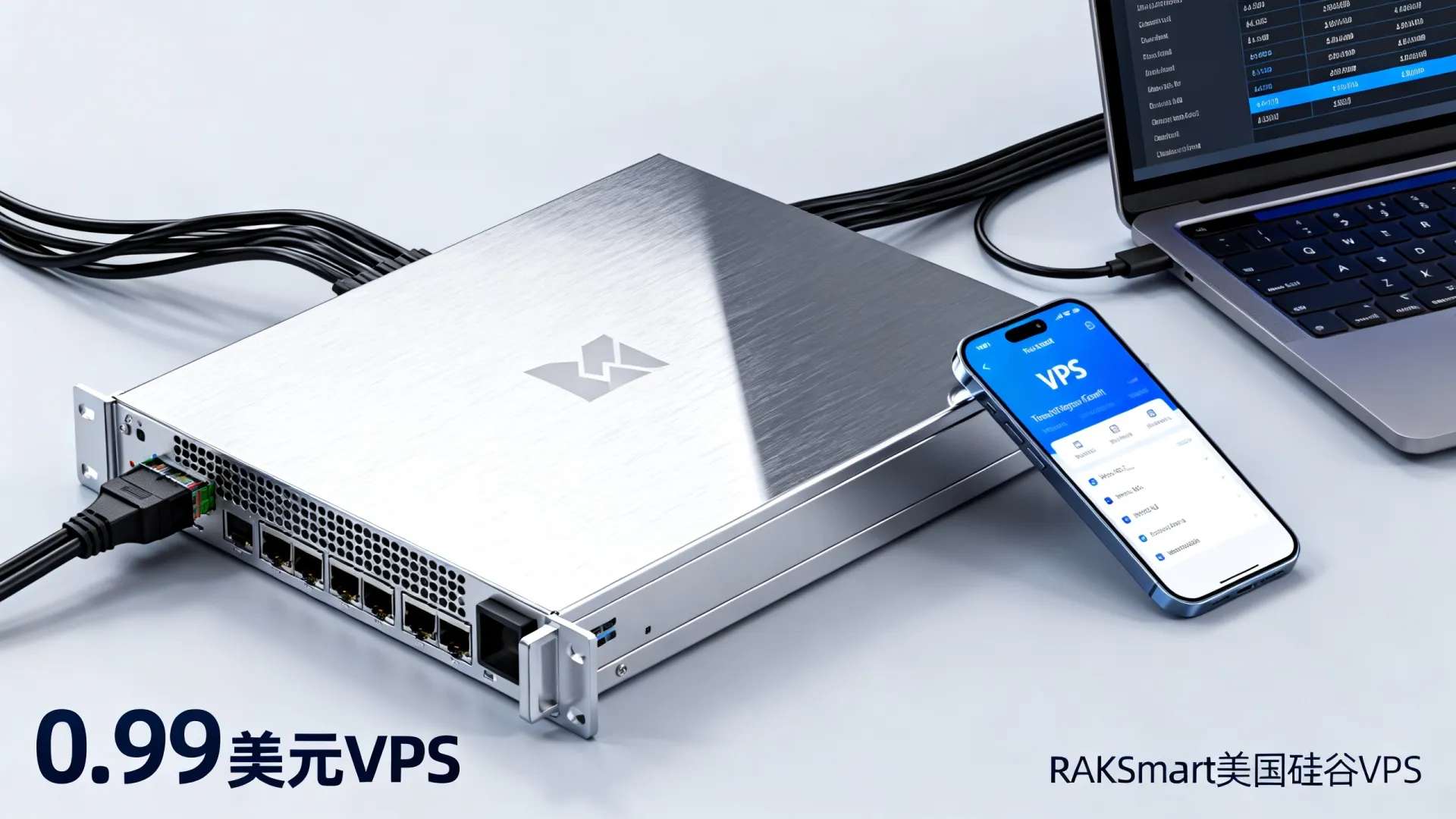RAKsmart美国硅谷VPS:0.99美元/月,9.9美元/年,支持支付宝/银联/Paypal,无限流量 RAKsmart美国硅谷VPS