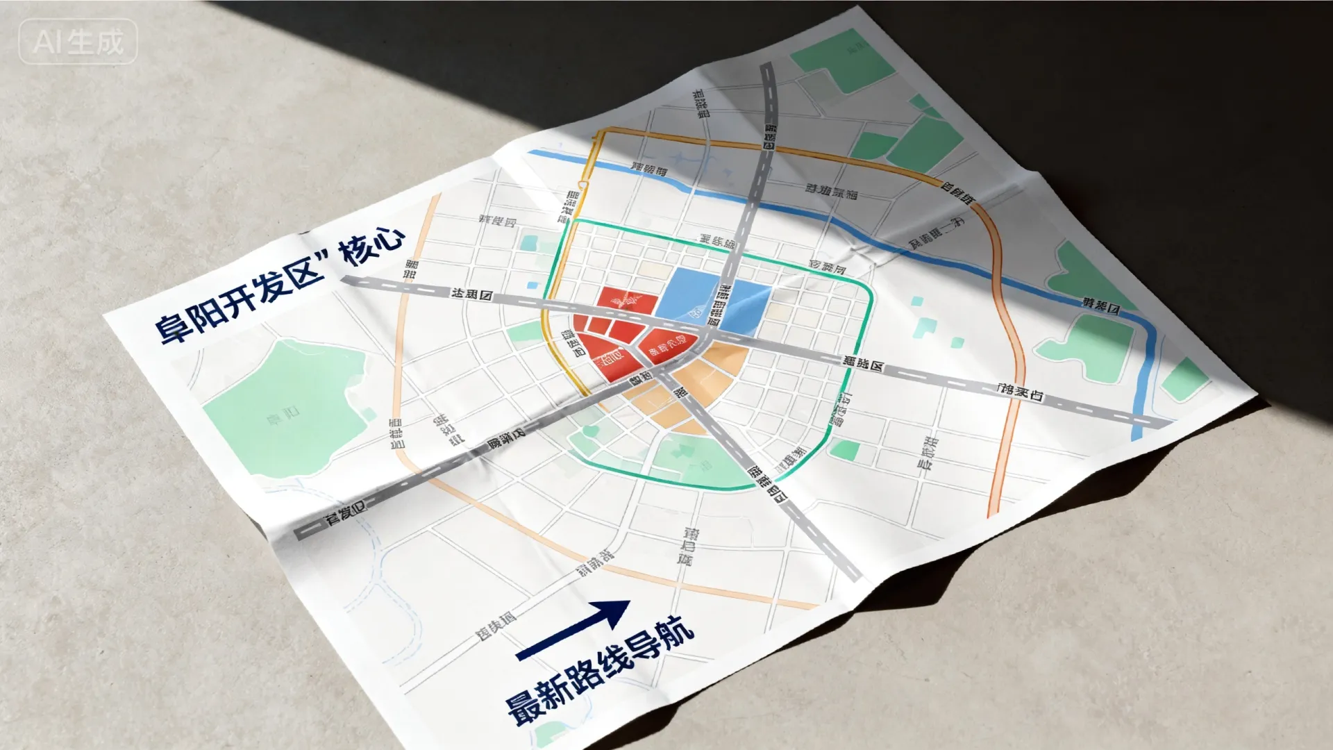 阜阳开发区地图在哪能看到？高清版最新路线导航