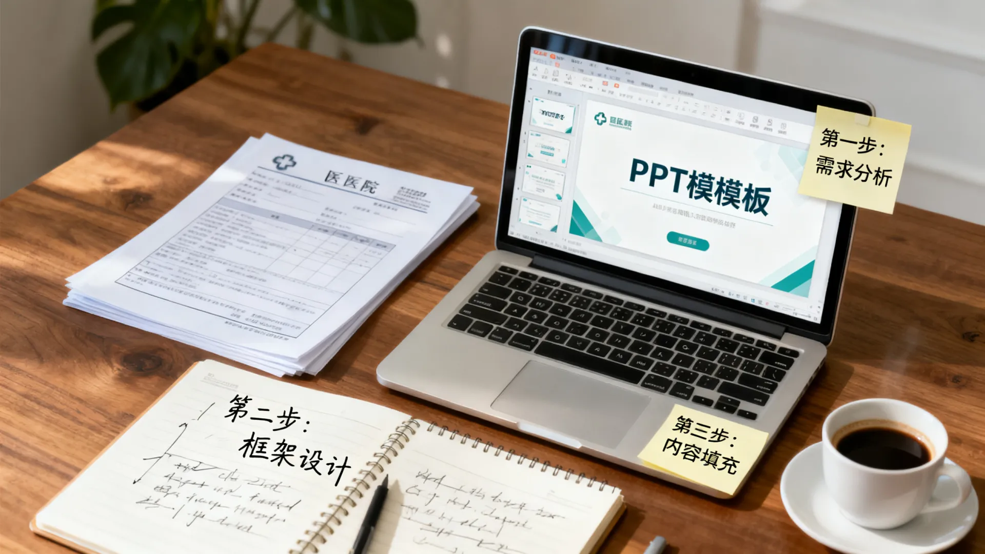医院开发PPT有哪些步骤?高效PPT模板制作技巧指南 高效PPT模板制作技巧指南