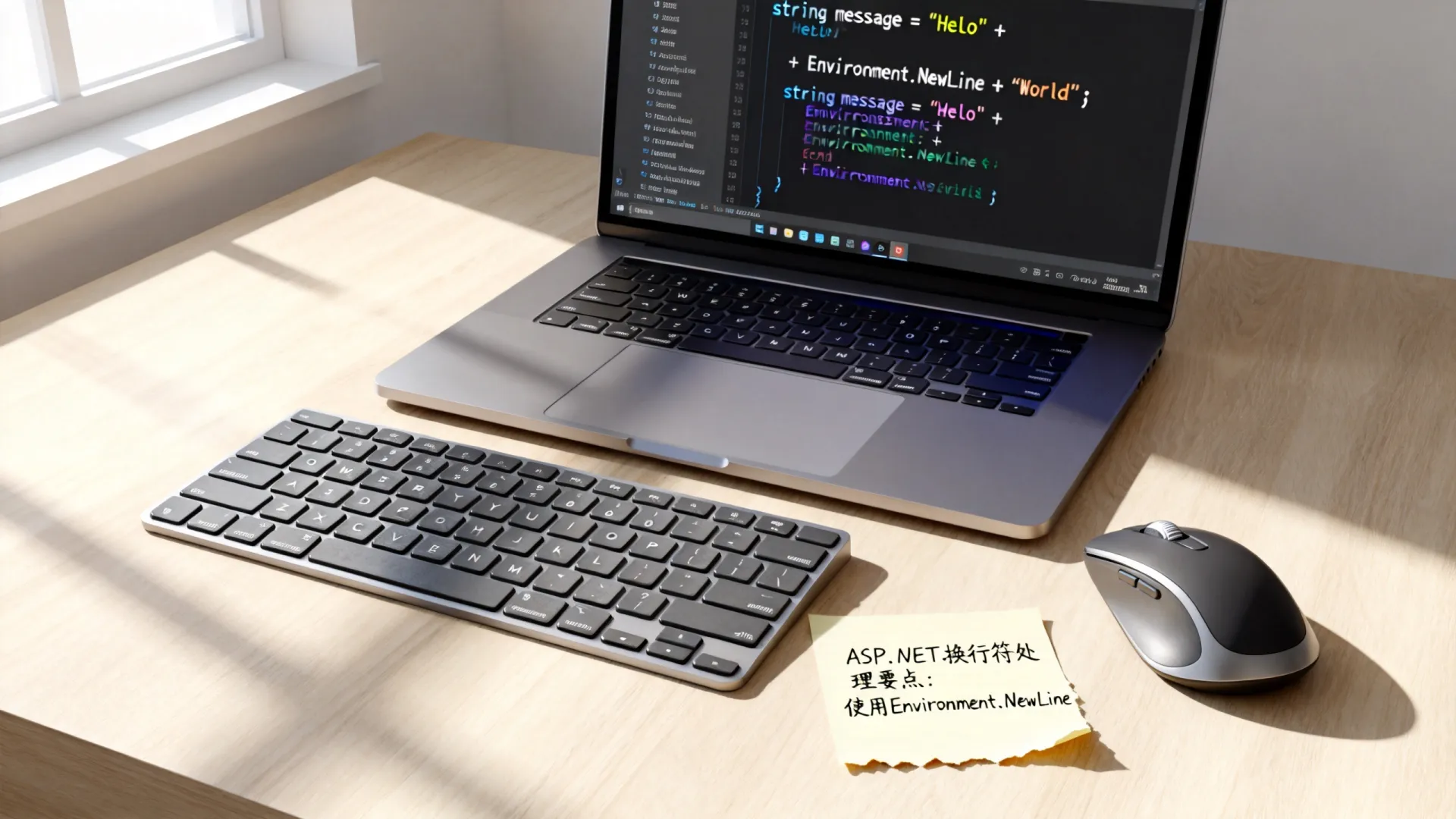 ASP.NET中如何正确实现换行符 | ASP.NET换行符处理方法 NET中如何正确实现换行符