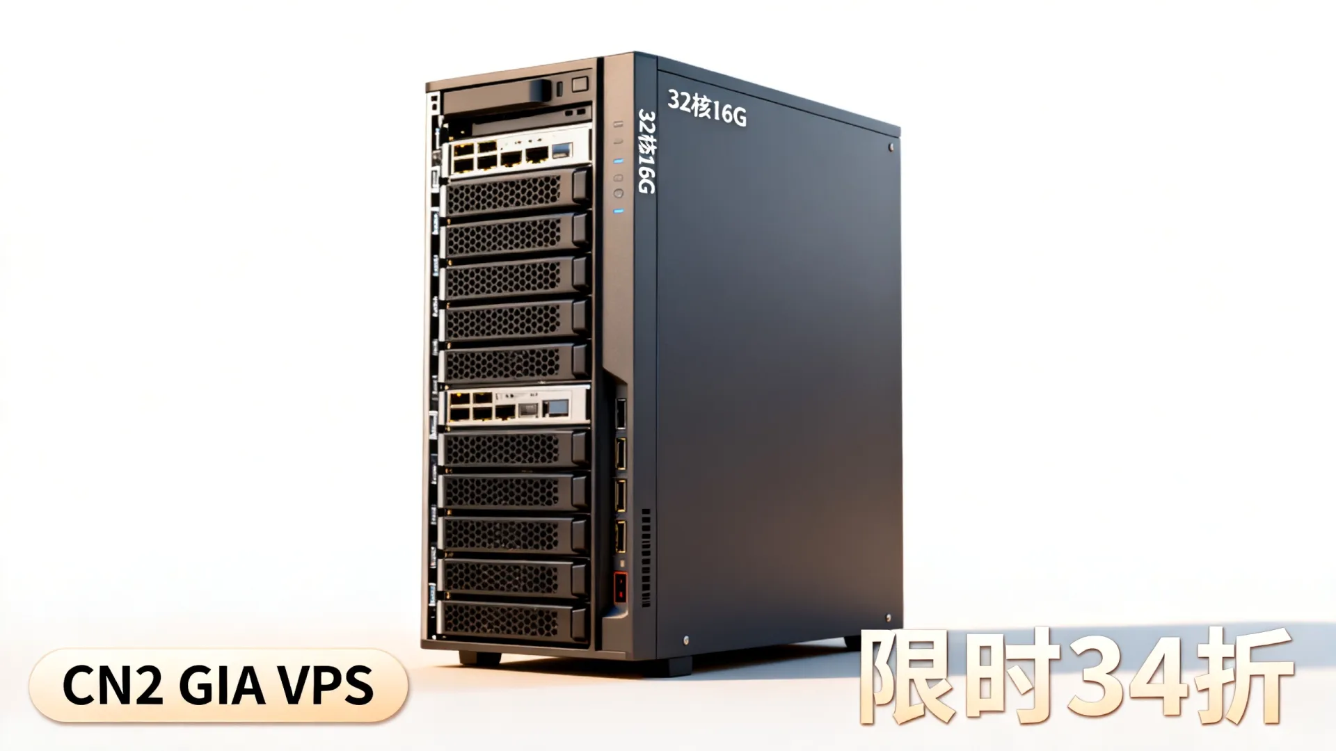 32核16G云服务器有多强?CN2 GIA VPS 34折值得买吗? CN2 GIA VPS 34折值得买吗