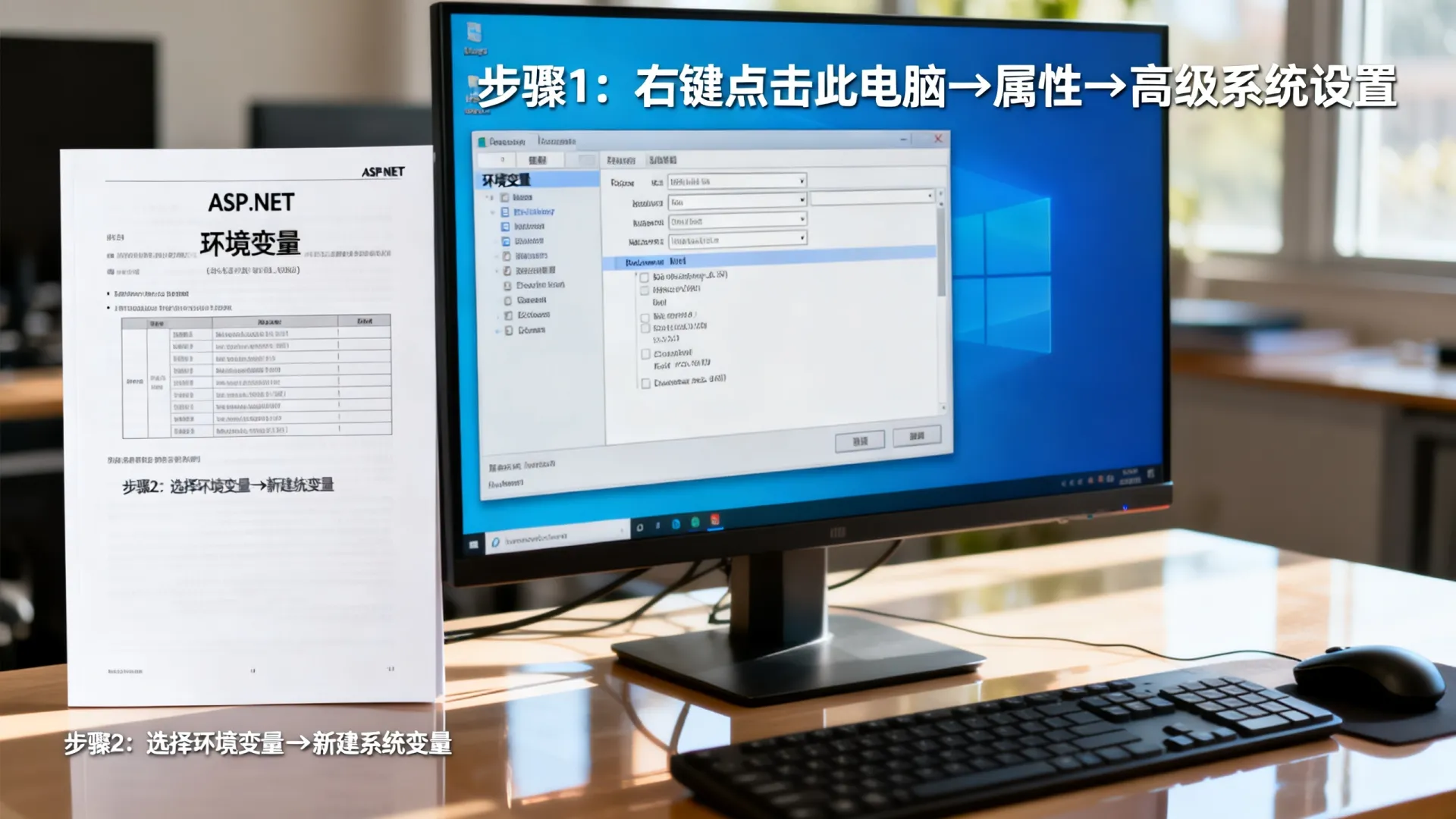 ASP.NET环境变量如何正确设置?环境变量配置指南与步骤详解 ASP.NET环境变量如何正确设置?环境变量配置指南与步骤详解