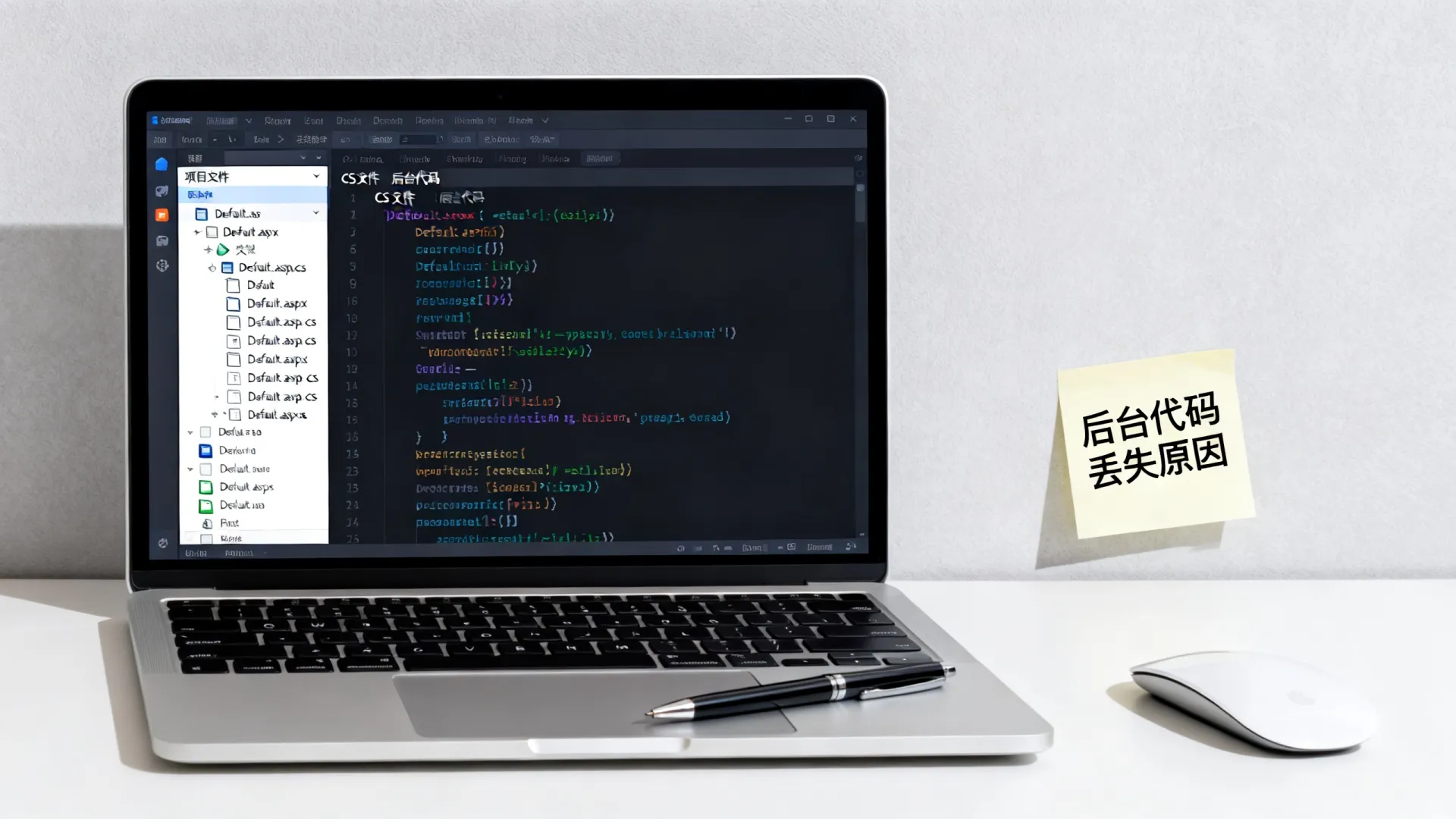 ASP.NET网页为什么找不到CS文件?后台代码丢失原因详解 ASP.NET网页为什么找不到CS文件?后台代码丢失原因详解
