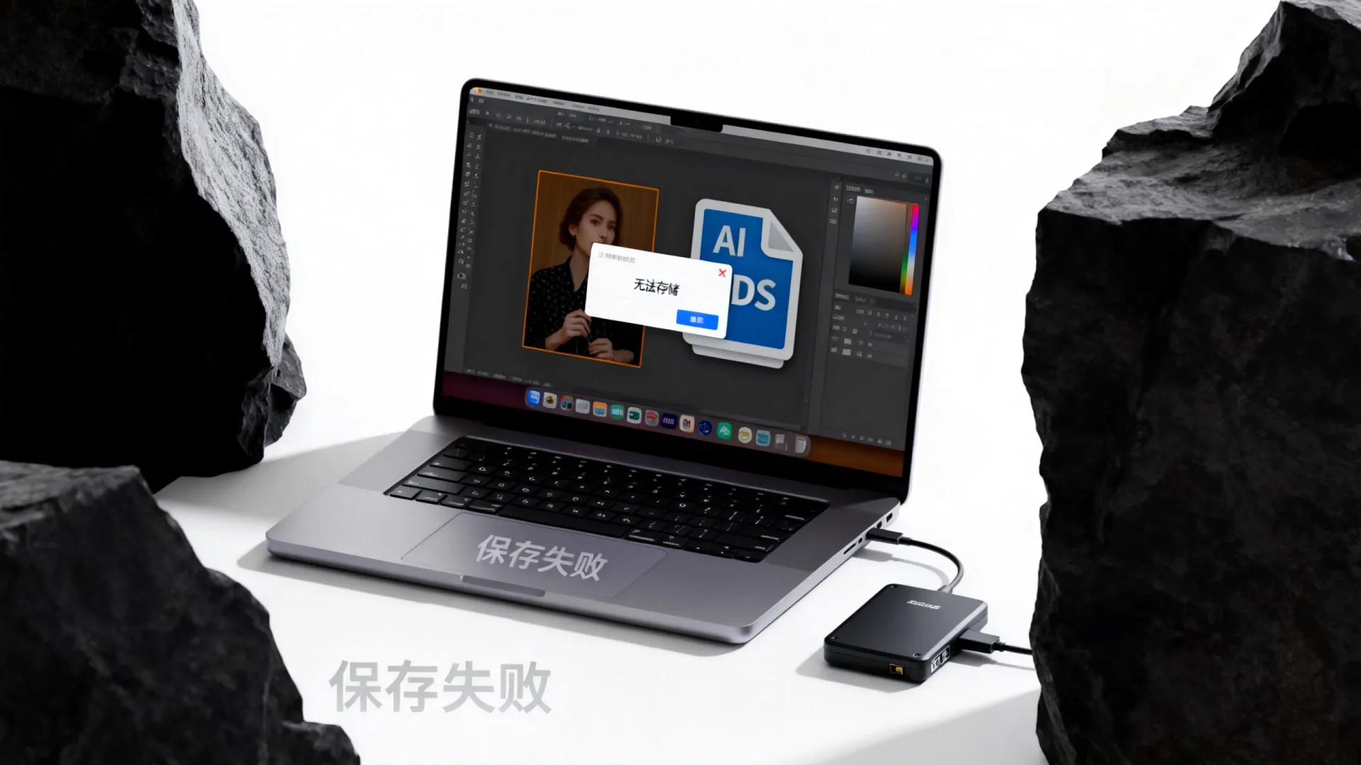 ai导出psd显示无法存储 ai导出psd显示无法存储