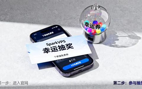 如何参与SparkVPS幸运抽奖下单抽免费券？，SparkVPS抽奖4个月免费获取方法