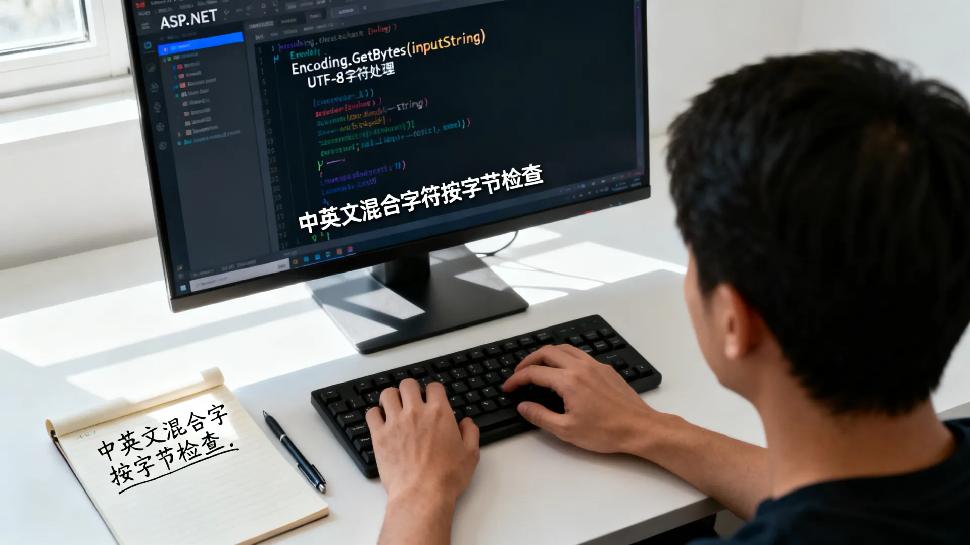 ASP.NET如何按字节检查文字避免乱码?中英文混合字符处理技巧 NET如何按字节检查文字避免乱码