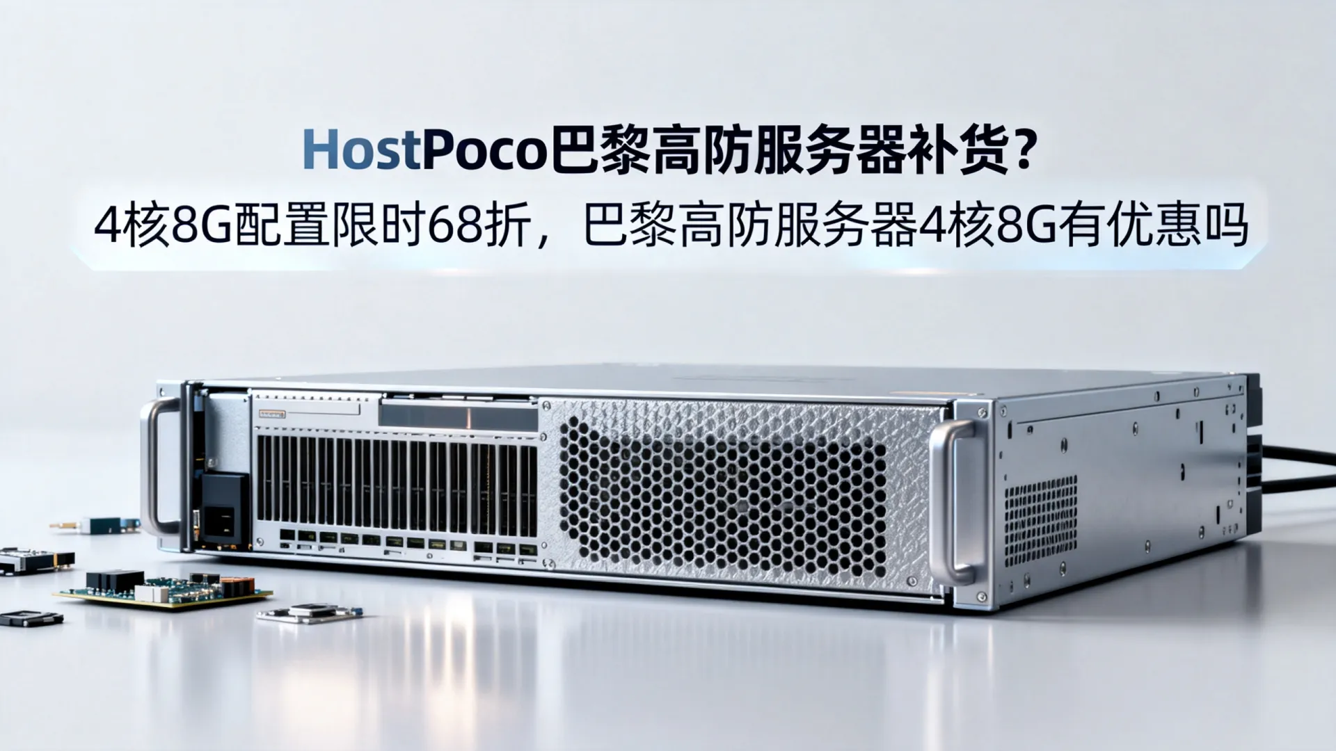 HostPoco巴黎高防服务器补货?4核8G配置限时68折,巴黎高防服务器4核8G有优惠吗 HostPoco巴黎高防服务器补货
