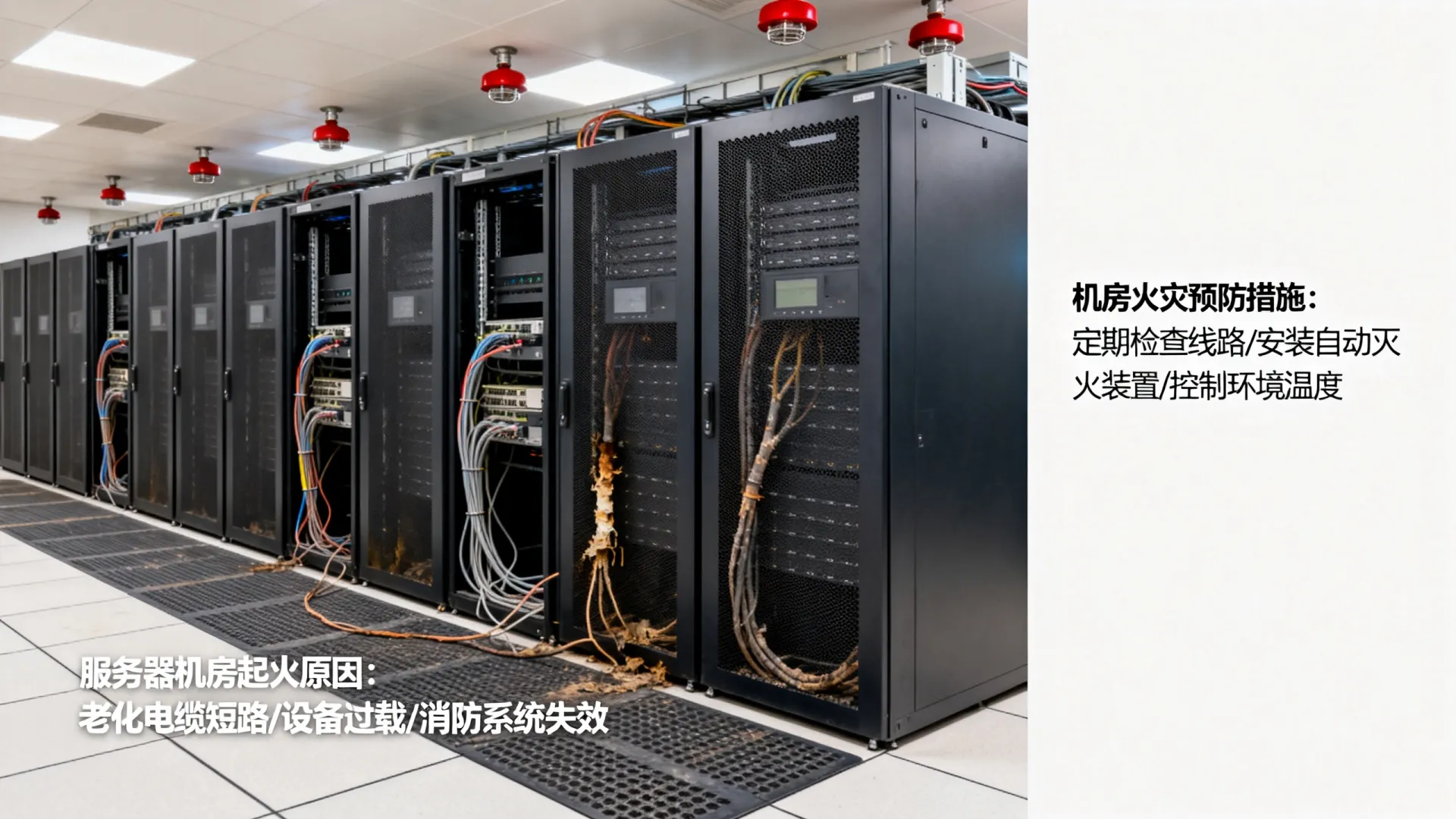 服务器机房起火原因是什么