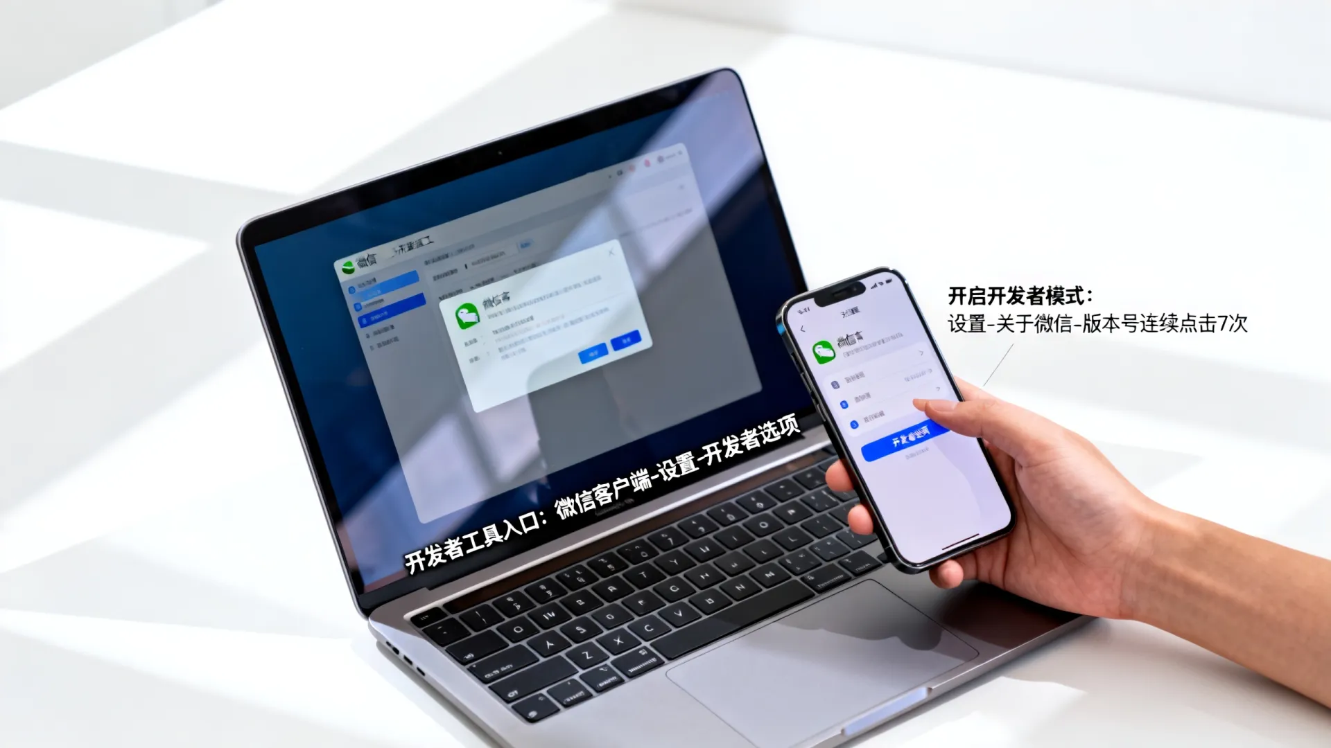 微信开发者设置
