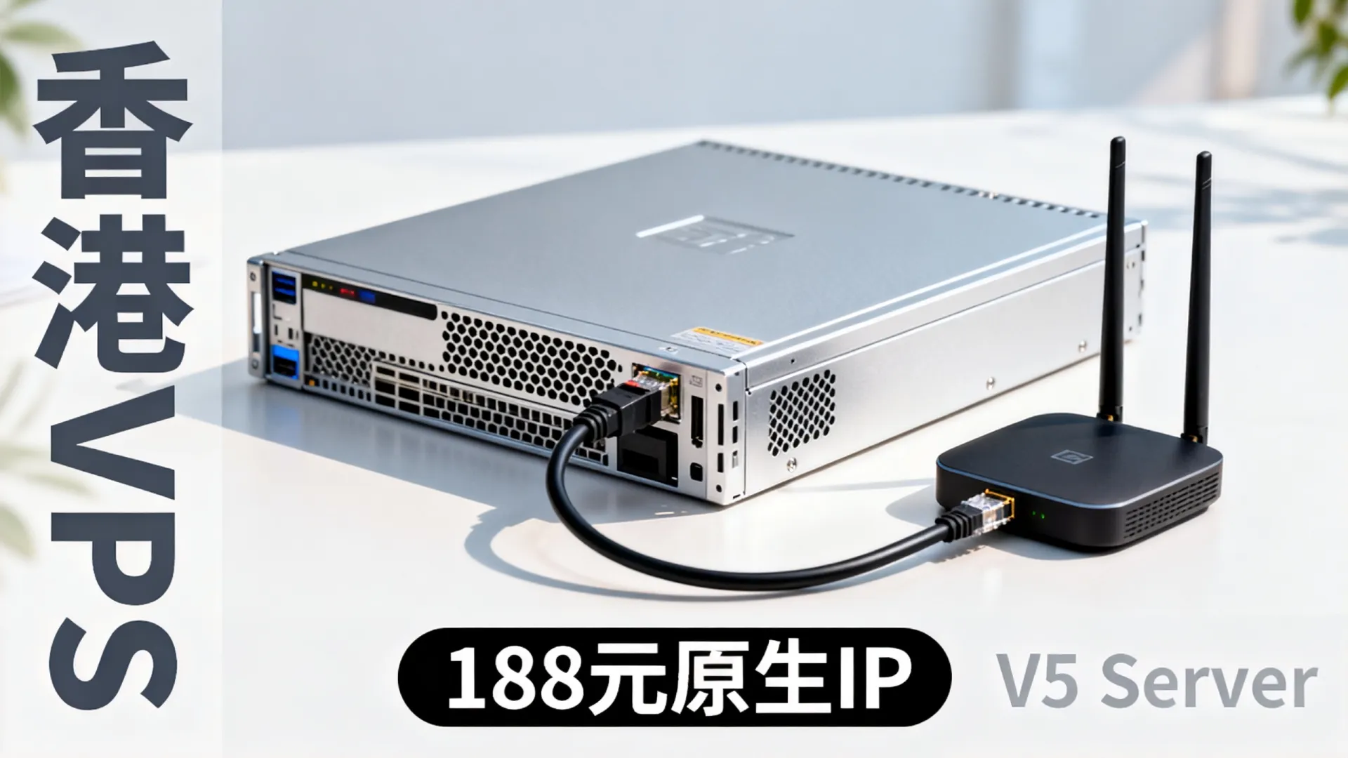 V5 Server香港原生IP VPS:188元/年,普通IP 88元/年,支持支付宝/微信支付 - 原生IP V5 Server香港原生IP VPS