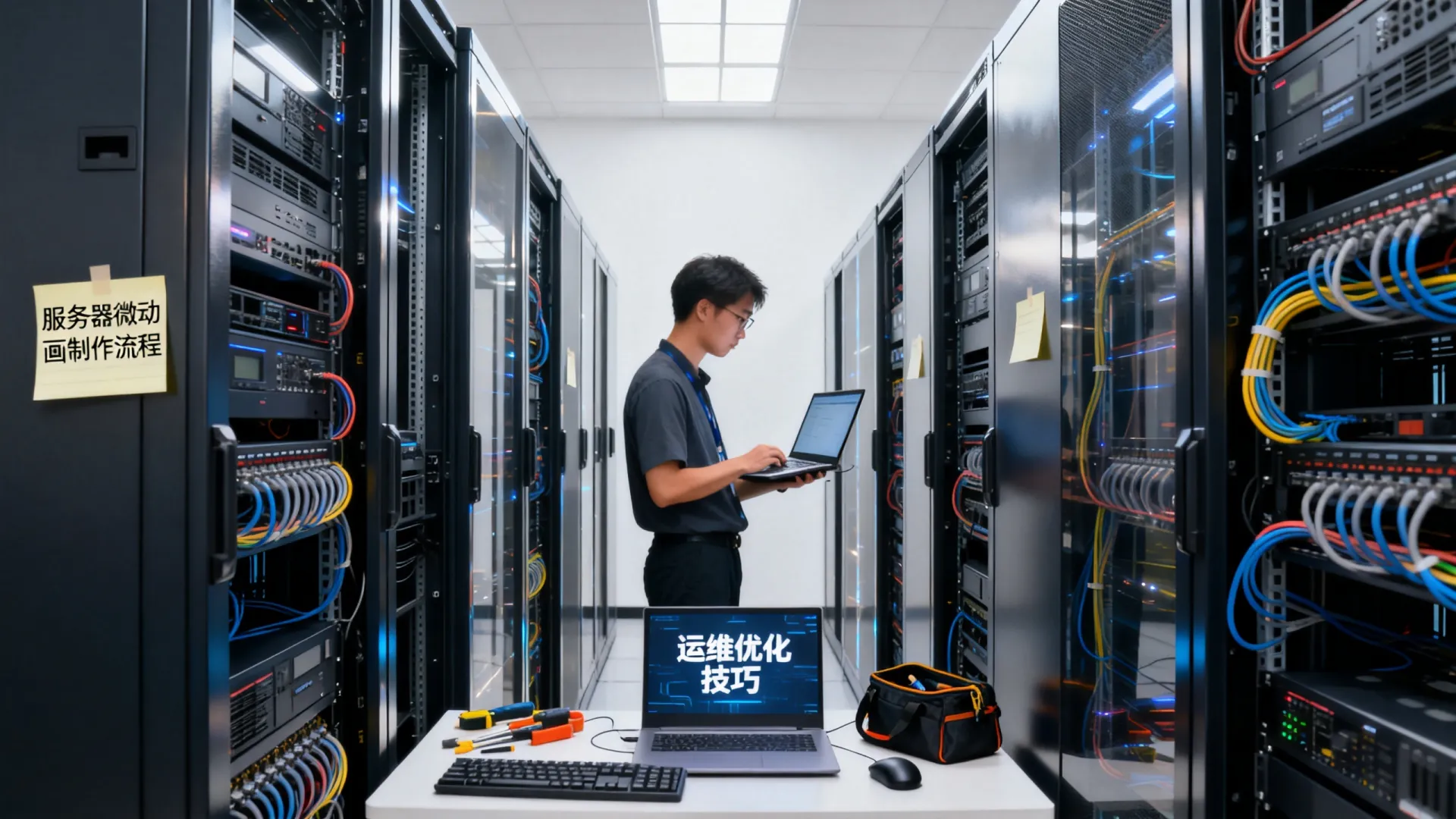 服务器微动画如何制作？运维优化技巧全解析