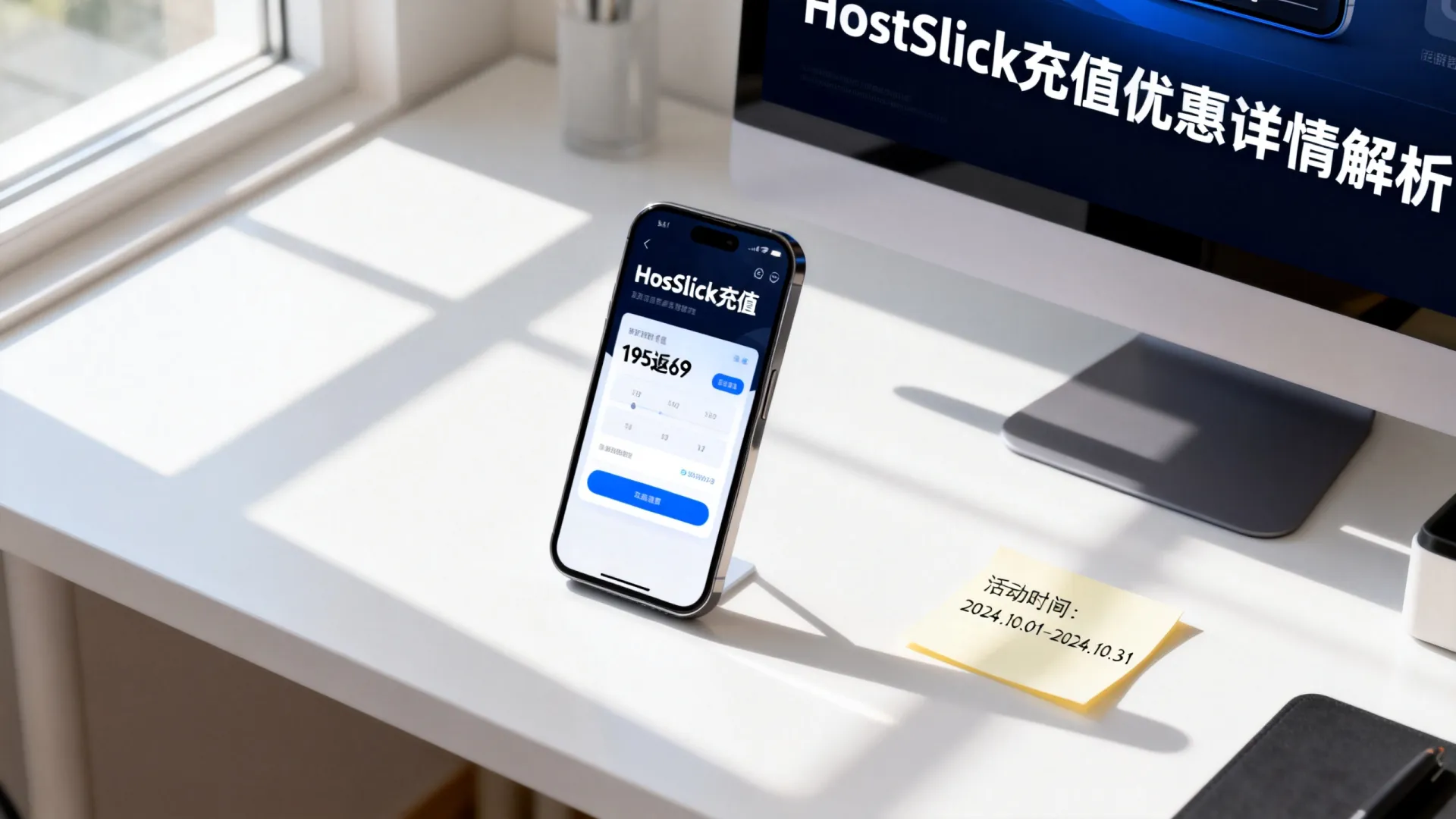 HostSlick充值195返69划算吗