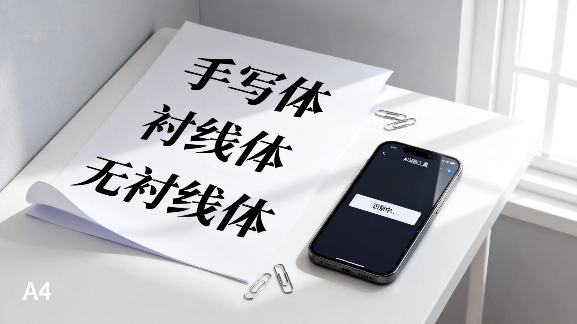 ai怎么识别图片上文字的字体 ai怎么识别图片上文字的字体