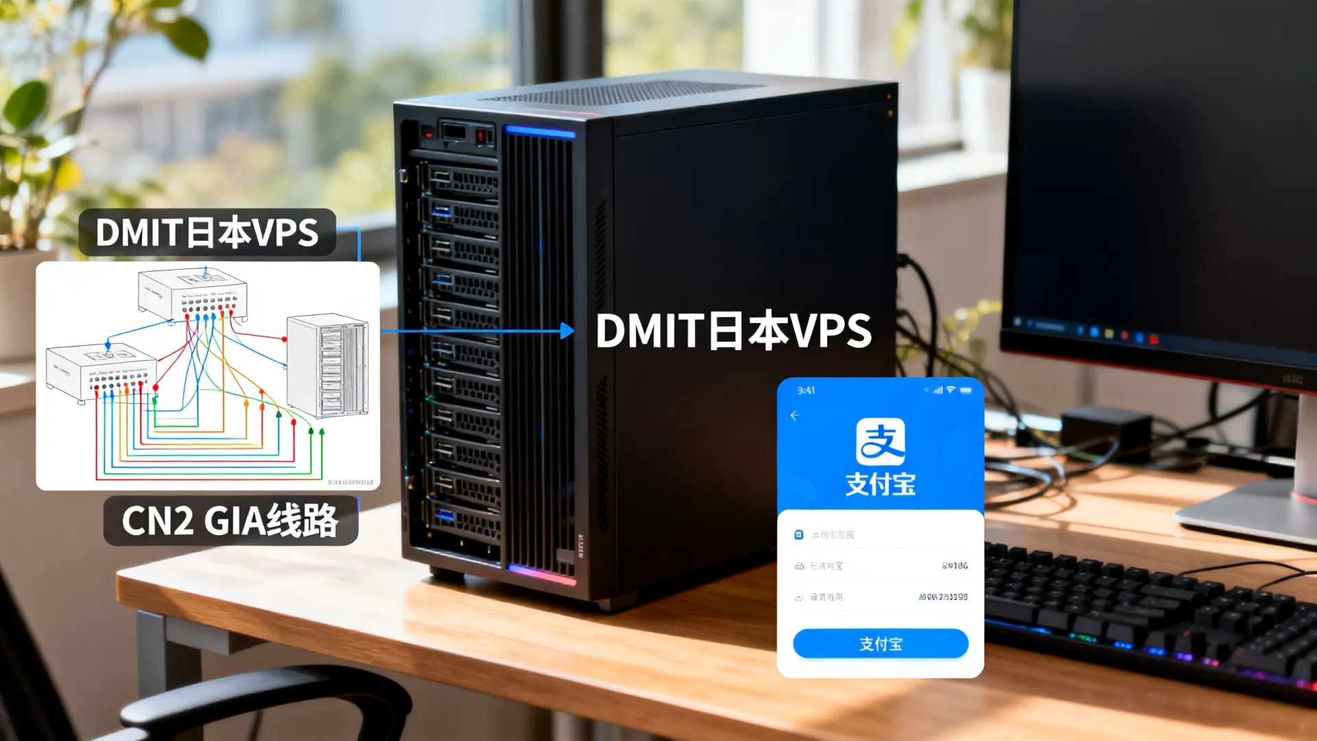 活动期间 DMIT限量促销日本CN2 GIA VPS:210.24美元/年起,支持支付宝/微信支付/Paypal 活动期间 DMIT限量促销日本CN2 GIA VPS