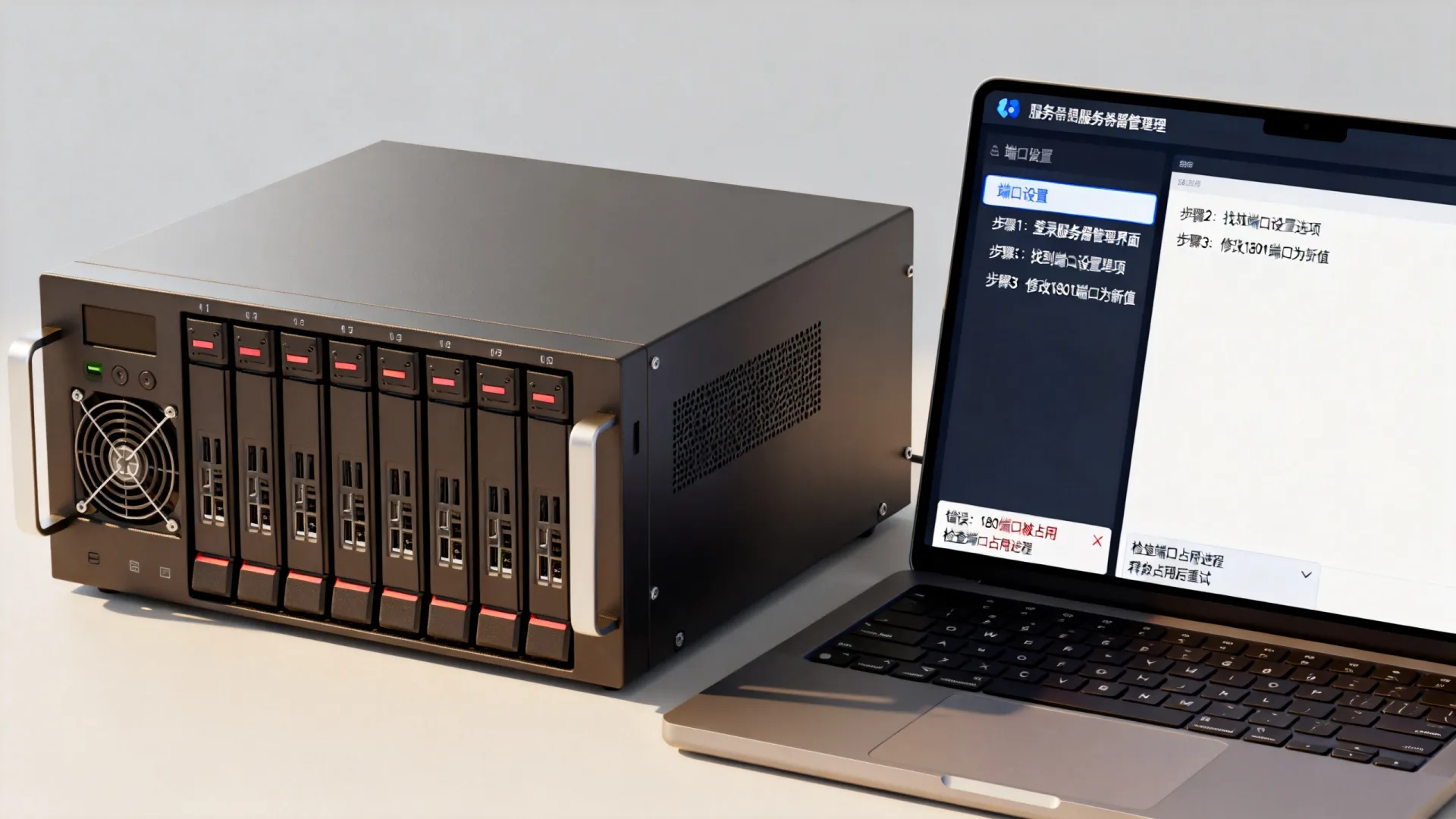 服务器更改1801端口
