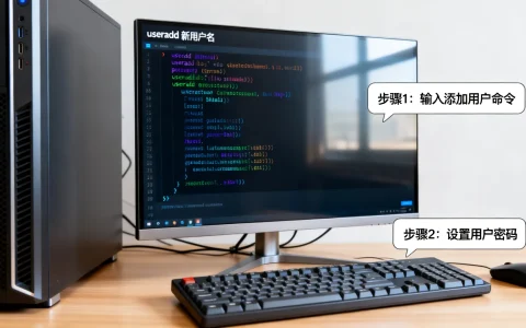 服务器操作系统中怎么新建用户名，服务器添加用户命令怎么用