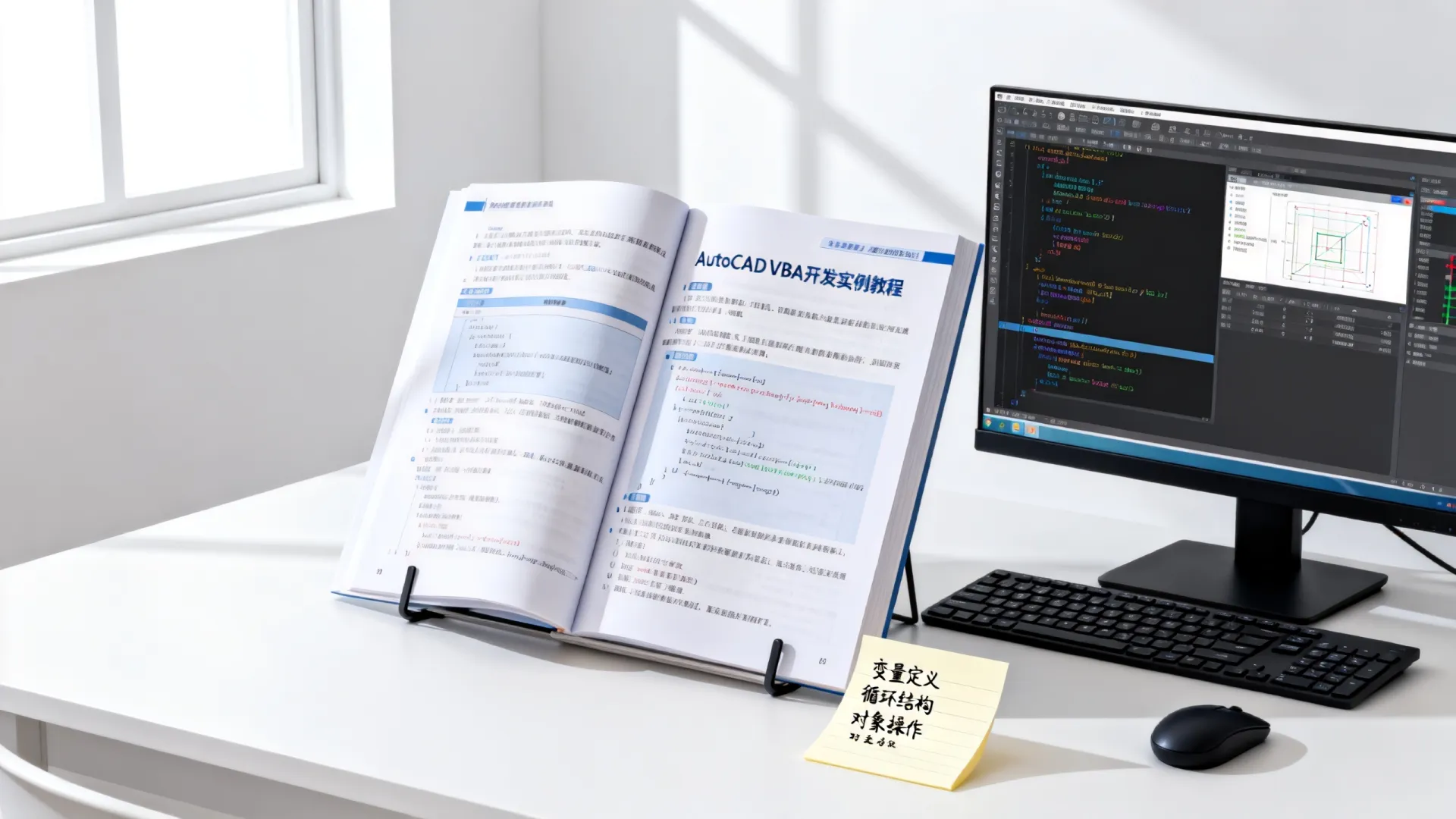 autocad vba开发实例教程 autocad vba开发实例教程