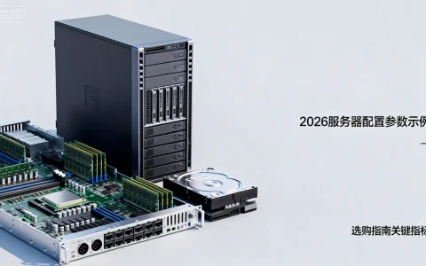 如何选择服务器配置？2026年服务器选购指南大全